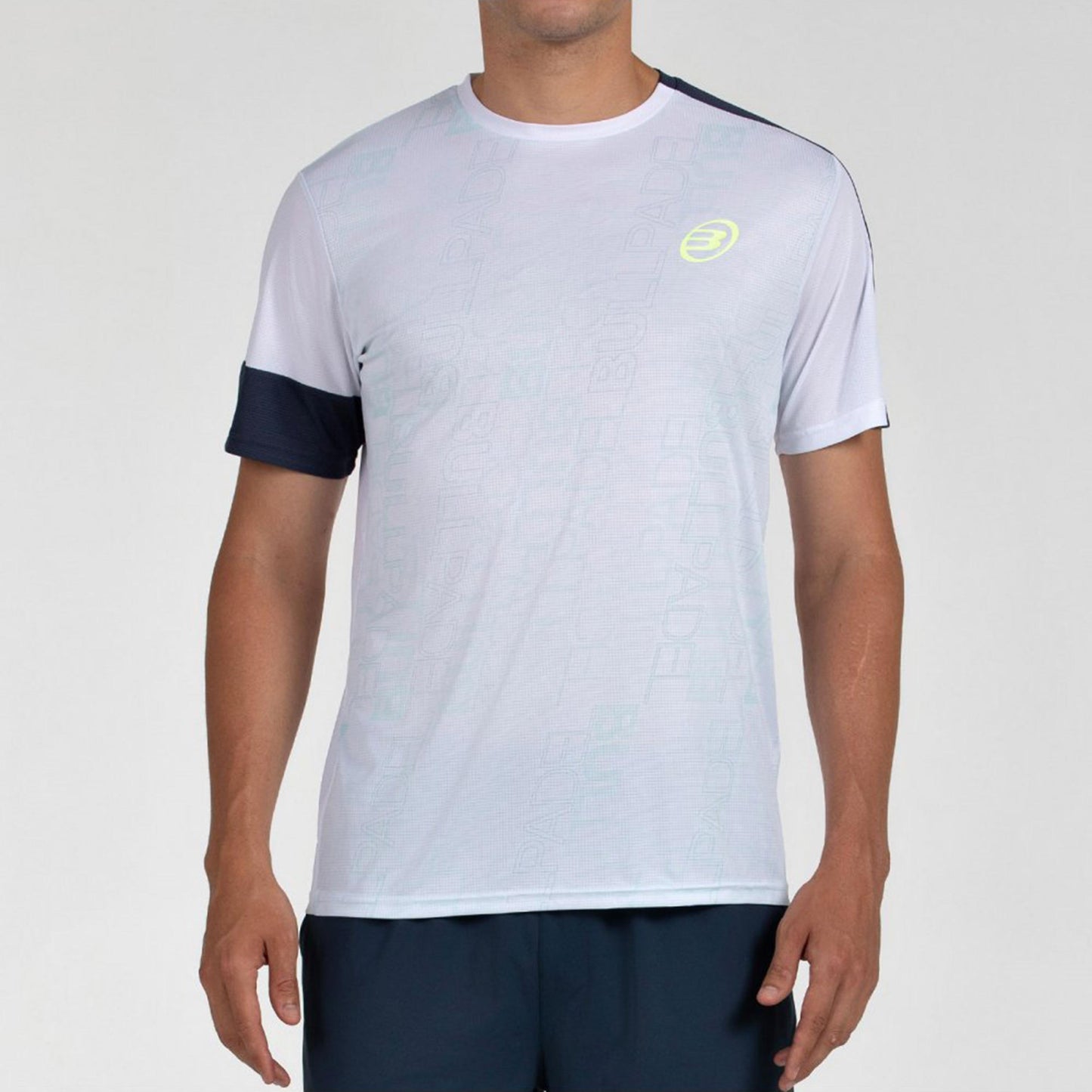 Bullpadel Leido T-Shirt Herren-Weiß Bullpadel Leido T-Shirt Herren-Weiß