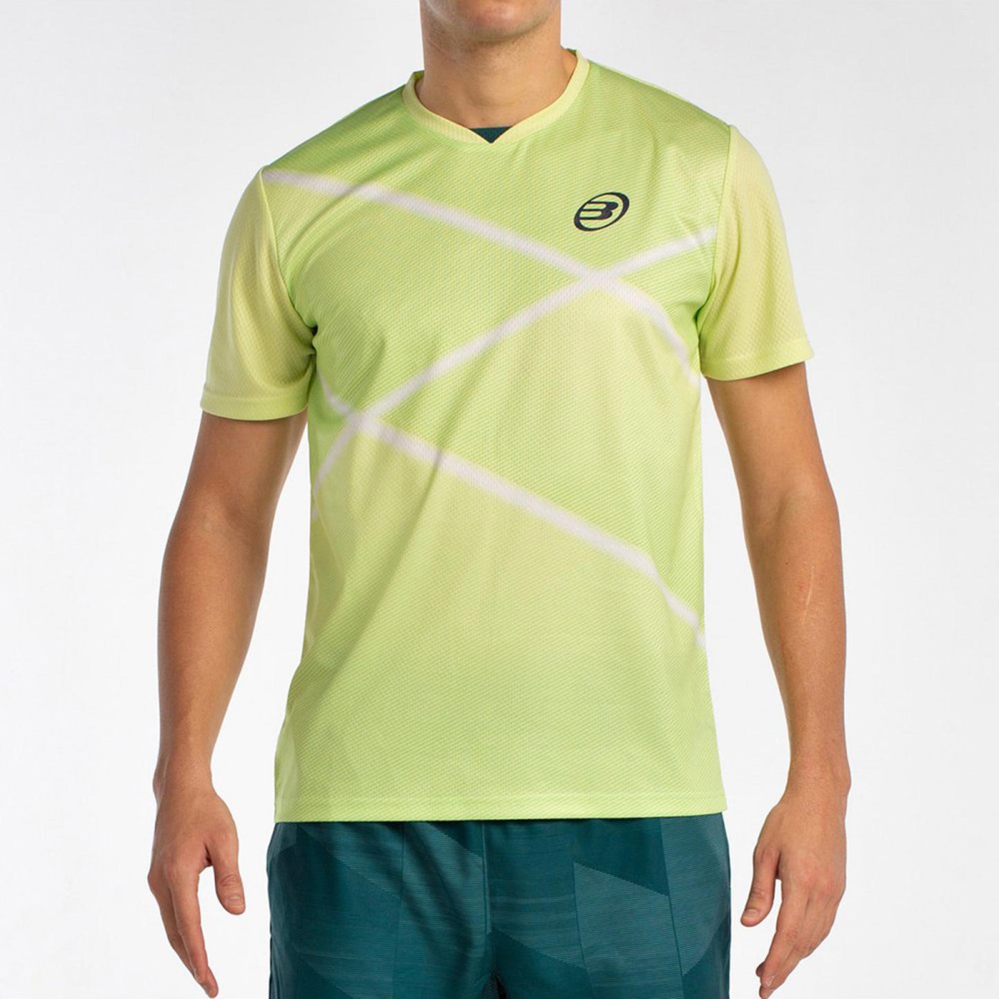 Bullpadel Ladra T-Shirt Herren-Zitronengelb Bullpadel Ladra T-Shirt Herren-Zitronengelb