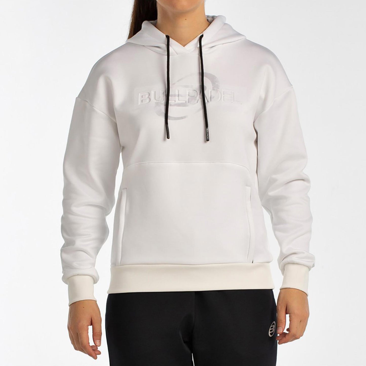 Bullpadel Befas Hoody Damen-Weiß Bullpadel Befas Hoody Damen-Weiß