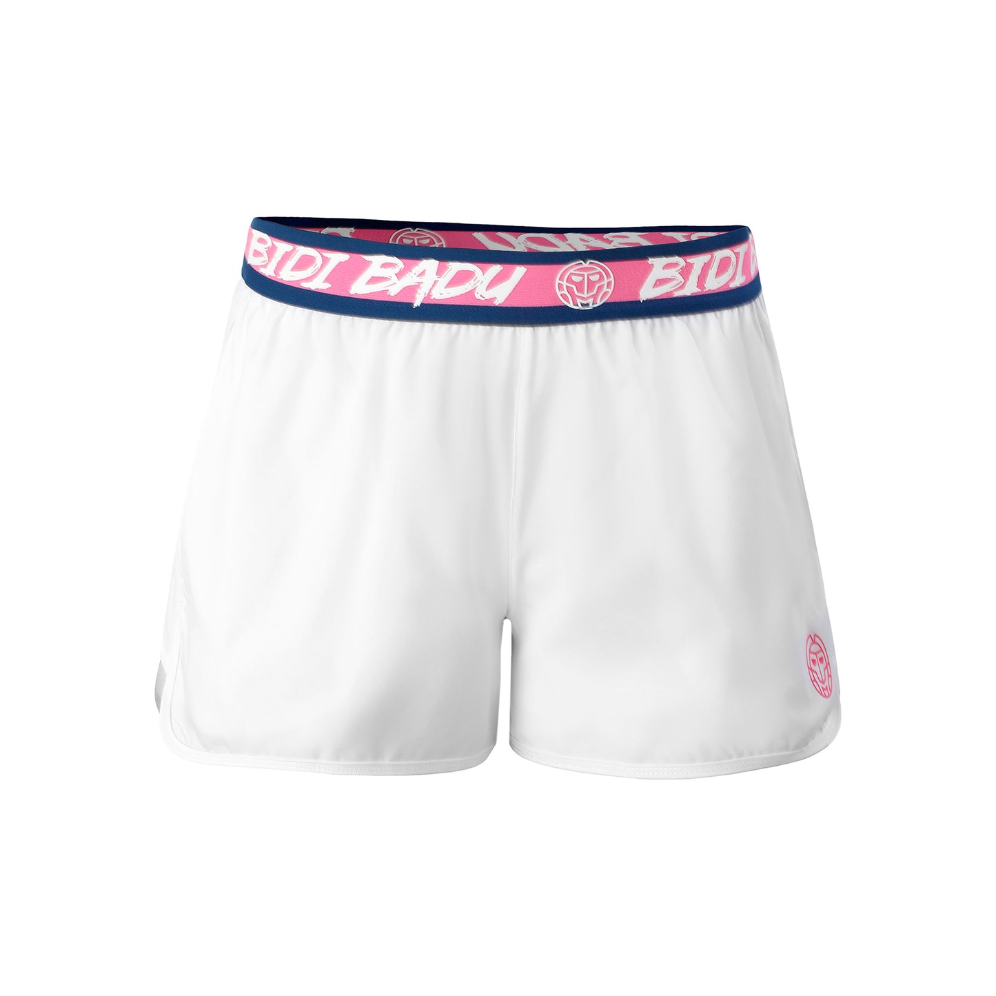 BIDI BADU Tiida Tech 2in1 Shorts Damen-Weiß,Pink BIDI BADU Tiida Tech 2in1 Shorts Damen-Weiß,Pink
