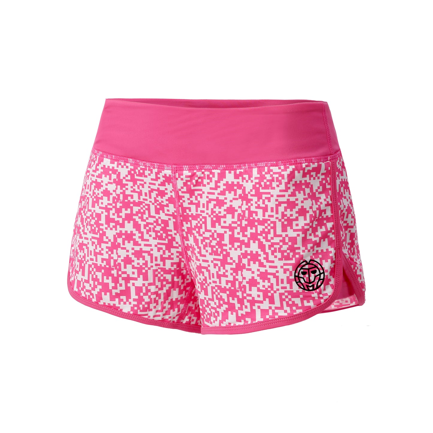 BIDI BADU Hulda Tech 2in1 Shorts Special Edition Damen-Pink,Weiß BIDI BADU Hulda Tech 2in1 Shorts Special Edition Damen-Pink,Weiß