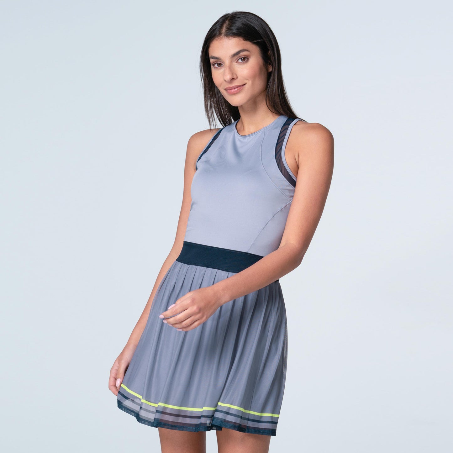 Lucky in Love Kinetic Energy Kleid Damen-Flieder,Dunkelblau Lucky in Love Kinetic Energy Kleid Damen-Flieder,Dunkelblau