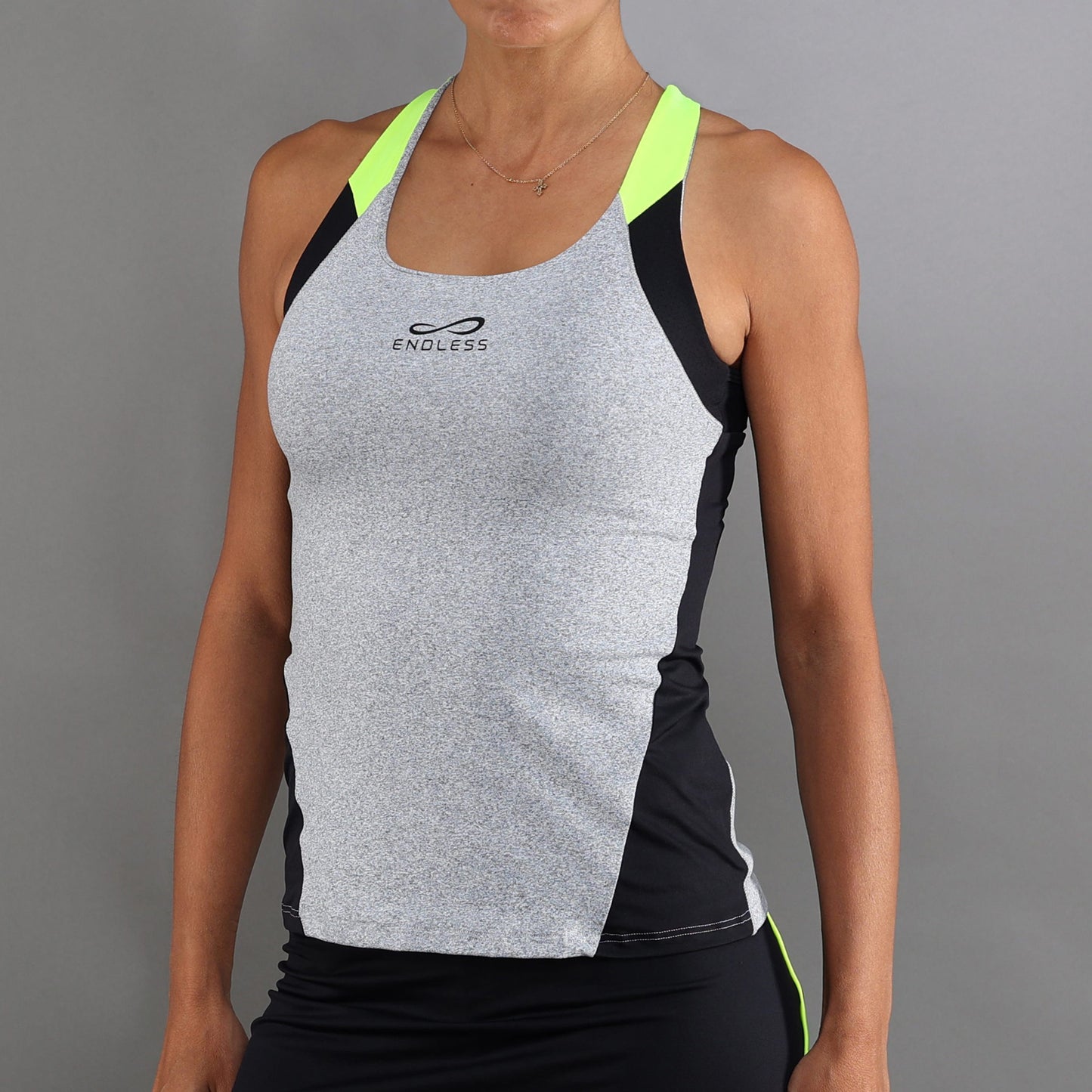 Endless Grace Tank-Top Damen-Grau,Schwarz Endless Grace Tank-Top Damen-Grau,Schwarz