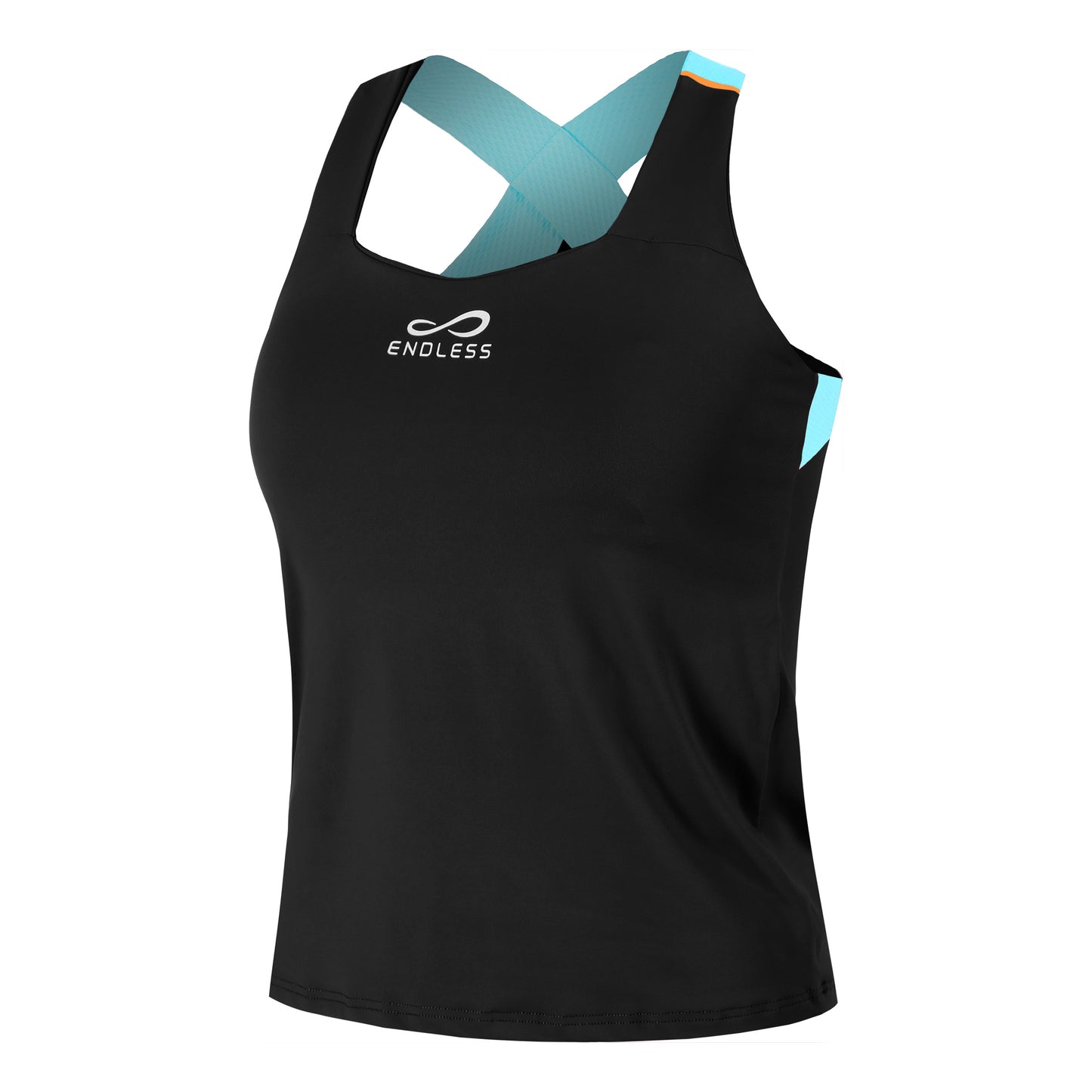 Endless Cross Tank-Top Damen-Schwarz,Blau Endless Cross Tank-Top Damen-Schwarz,Blau
