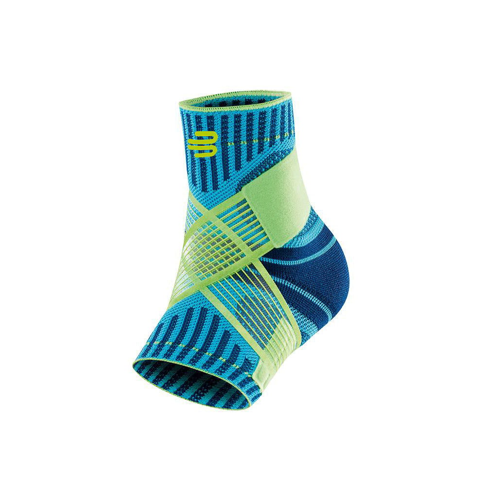 Bauerfeind Sports Ankle Support Fußgelenkbandage Links-Türkis,Limette Bauerfeind Sports Ankle Support Fußgelenkbandage Links-Türkis,Limette