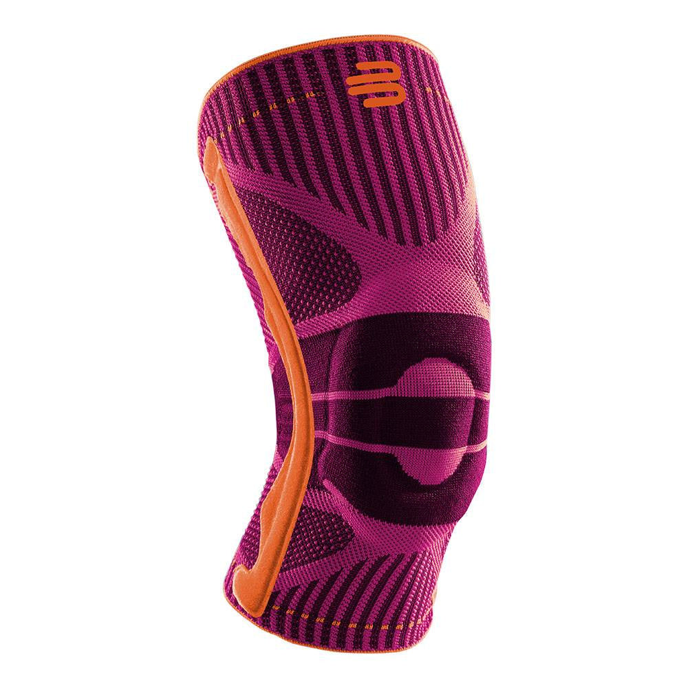 Bauerfeind Sports Knee Support Kniebandage-Berry,Pink Bauerfeind Sports Knee Support Kniebandage-Berry,Pink
