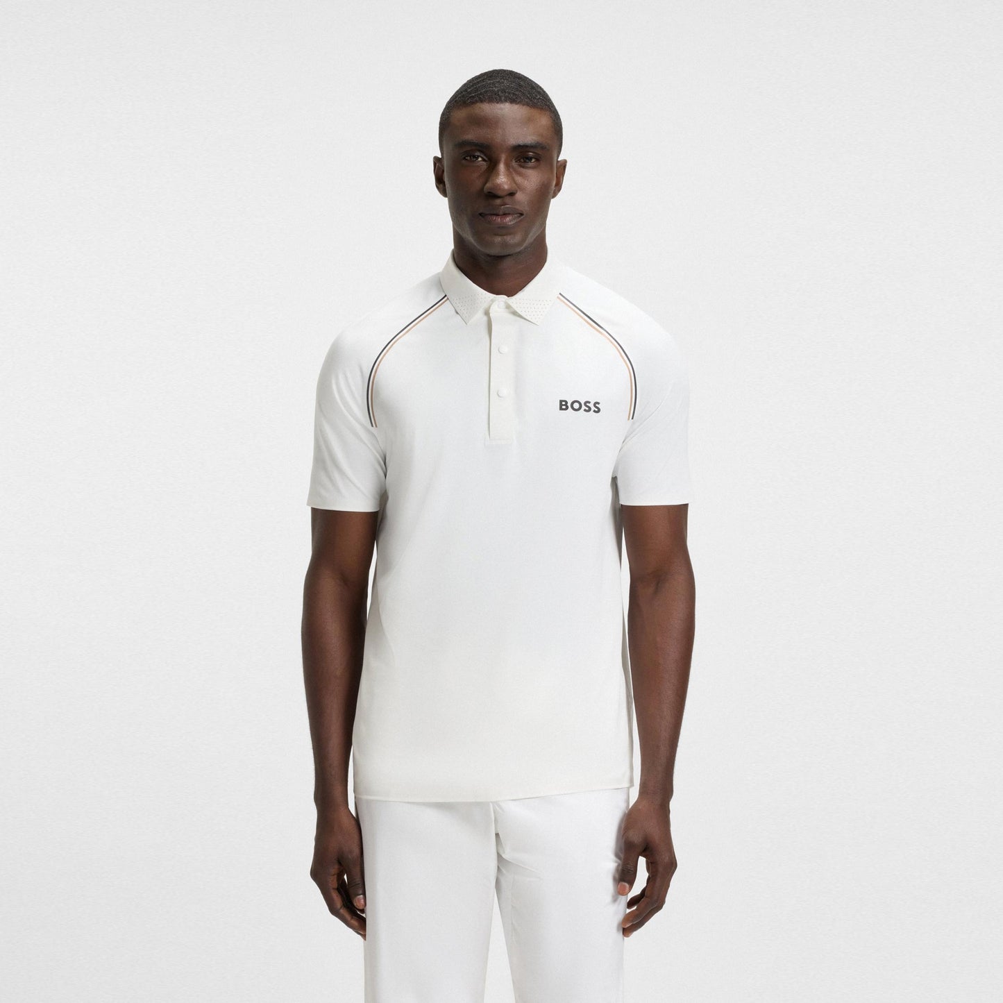 BOSS Patteo TOC Polo Herren-Weiß BOSS Patteo TOC Polo Herren-Weiß