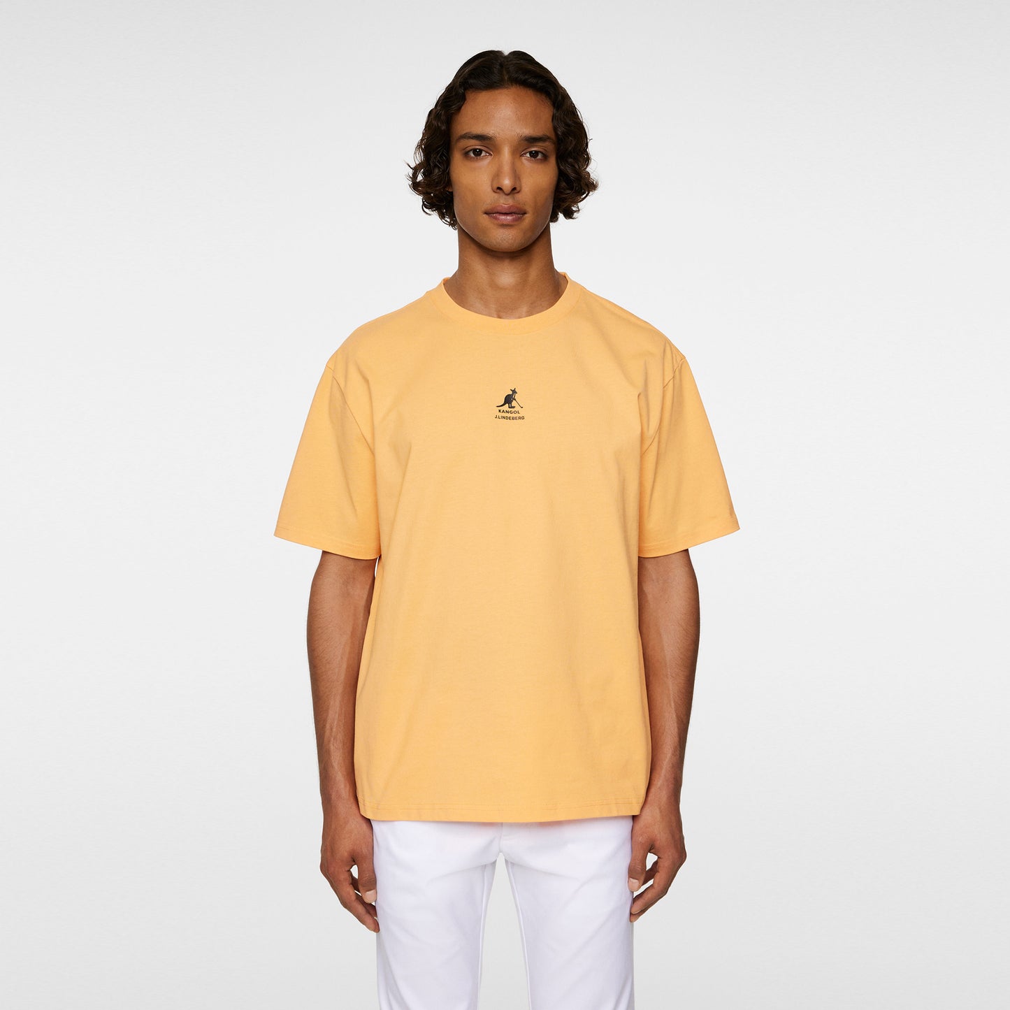 JLindeberg Kangol Davie T-Shirt Herren-Orange JLindeberg Kangol Davie T-Shirt Herren-Orange