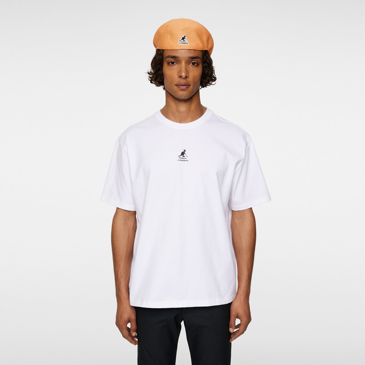 JLindeberg Kangol Davie T-Shirt Herren-Weiß JLindeberg Kangol Davie T-Shirt Herren-Weiß