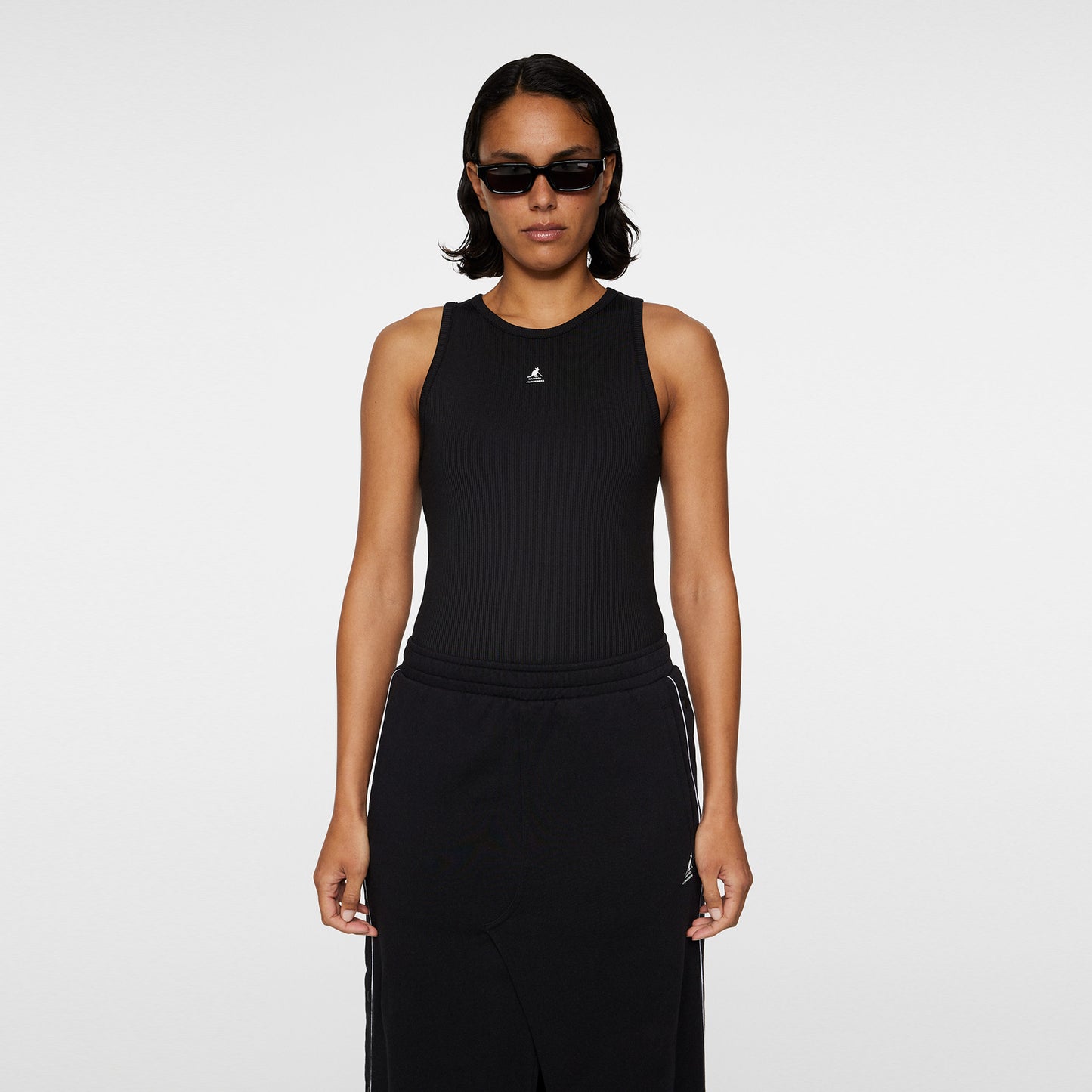 JLindeberg Kangol Sofie Tank-Top Damen-Schwarz JLindeberg Kangol Sofie Tank-Top Damen-Schwarz