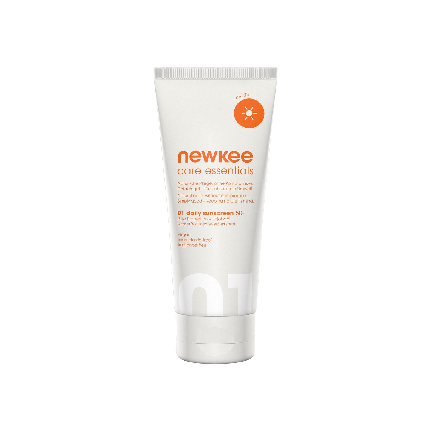 Newkee daily sunscreen 50+ Kosmetik - weiß, orange Newkee daily sunscreen 50+ Kosmetik - weiß, orange