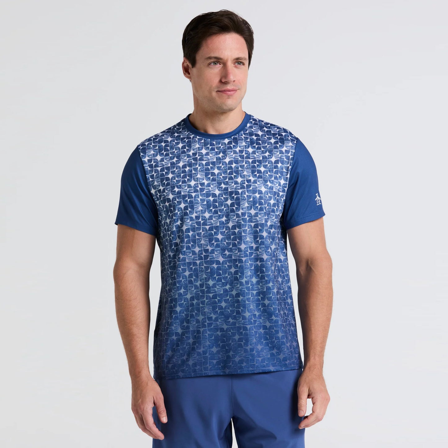 Original Penguin Performance Crew Block T-Shirt Herren-Dunkelblau Original Penguin Performance Crew Block T-Shirt Herren-Dunkelblau
