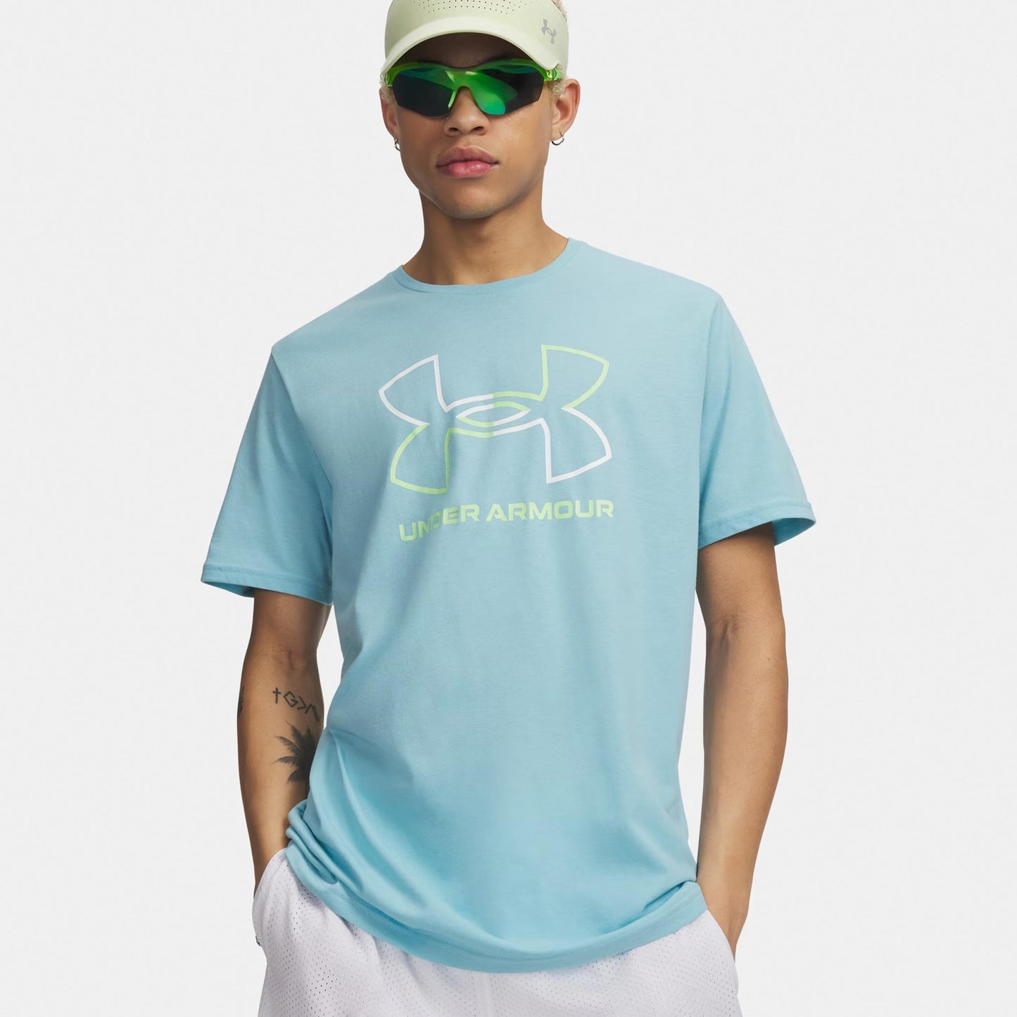 Under Armour Foundation Update T-Shirt Herren-blau, weiß Under Armour Foundation Update T-Shirt Herren-blau, weiß