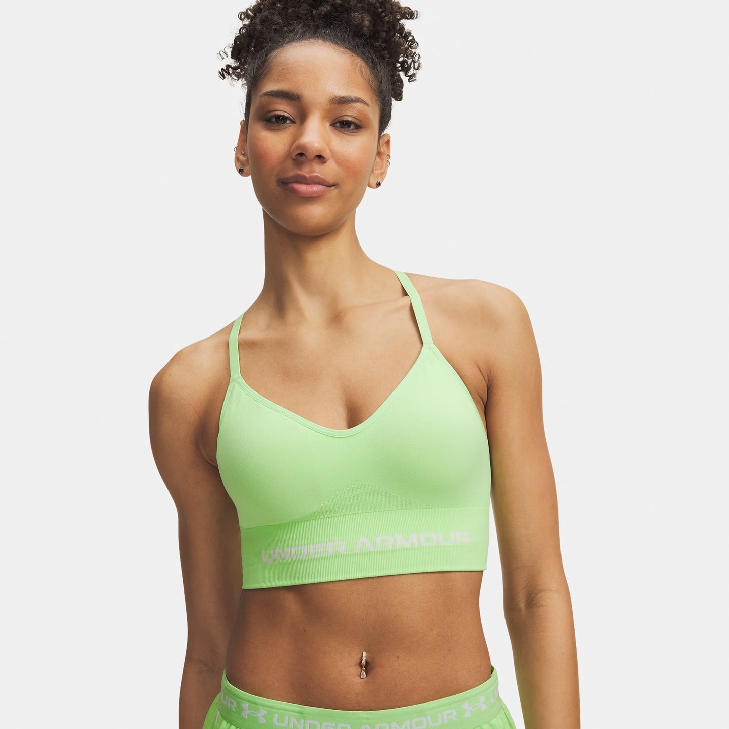 Under Armour Vanisheamle Low Sport-BH Damen-dunkelgrün Under Armour Vanisheamle Low Sport-BH Damen-dunkelgrün