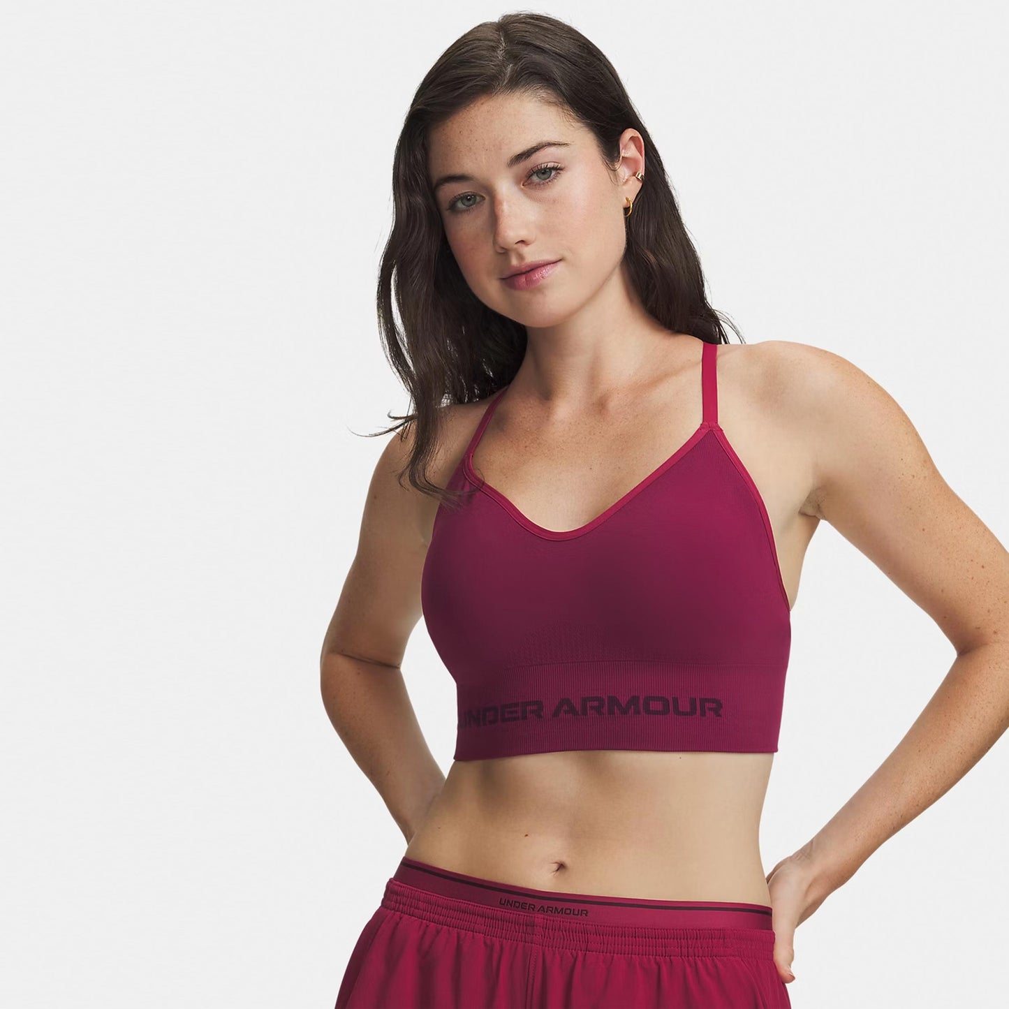 Under Armour Vanisheamle Low Sport-BH Damen - rot, dunkelrot Under Armour Vanisheamle Low Sport-BH Damen - rot, dunkelrot
