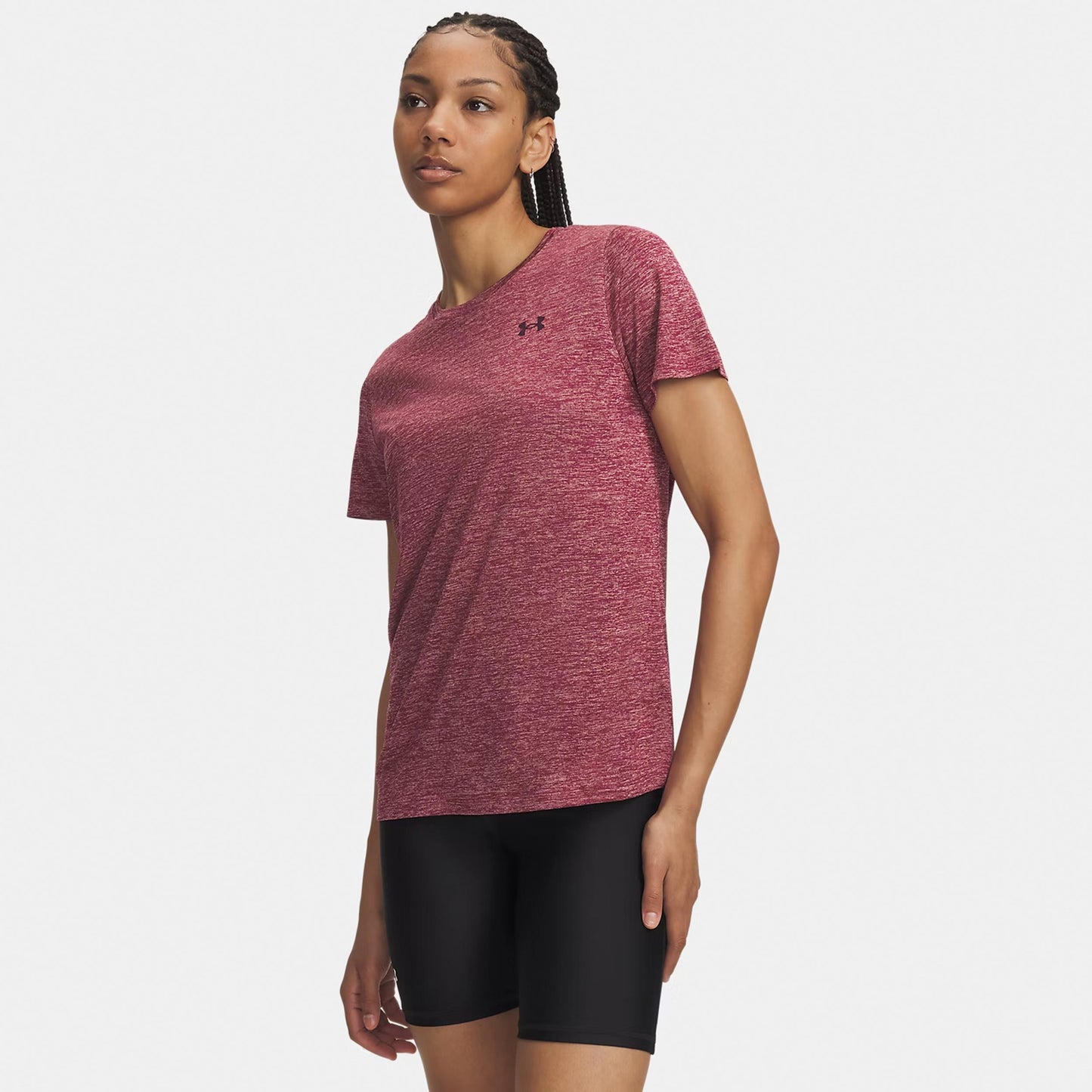 Under Armour Tech Twist T-Shirt Damen - rot, dunkelrot Under Armour Tech Twist T-Shirt Damen - rot, dunkelrot
