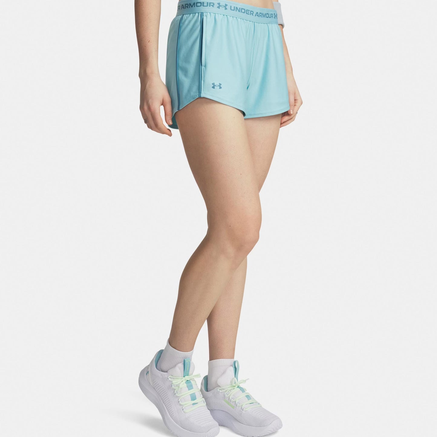 Under Armour Tech Play Up Shorts Damen-blau, blau Under Armour Tech Play Up Shorts Damen-blau, blau