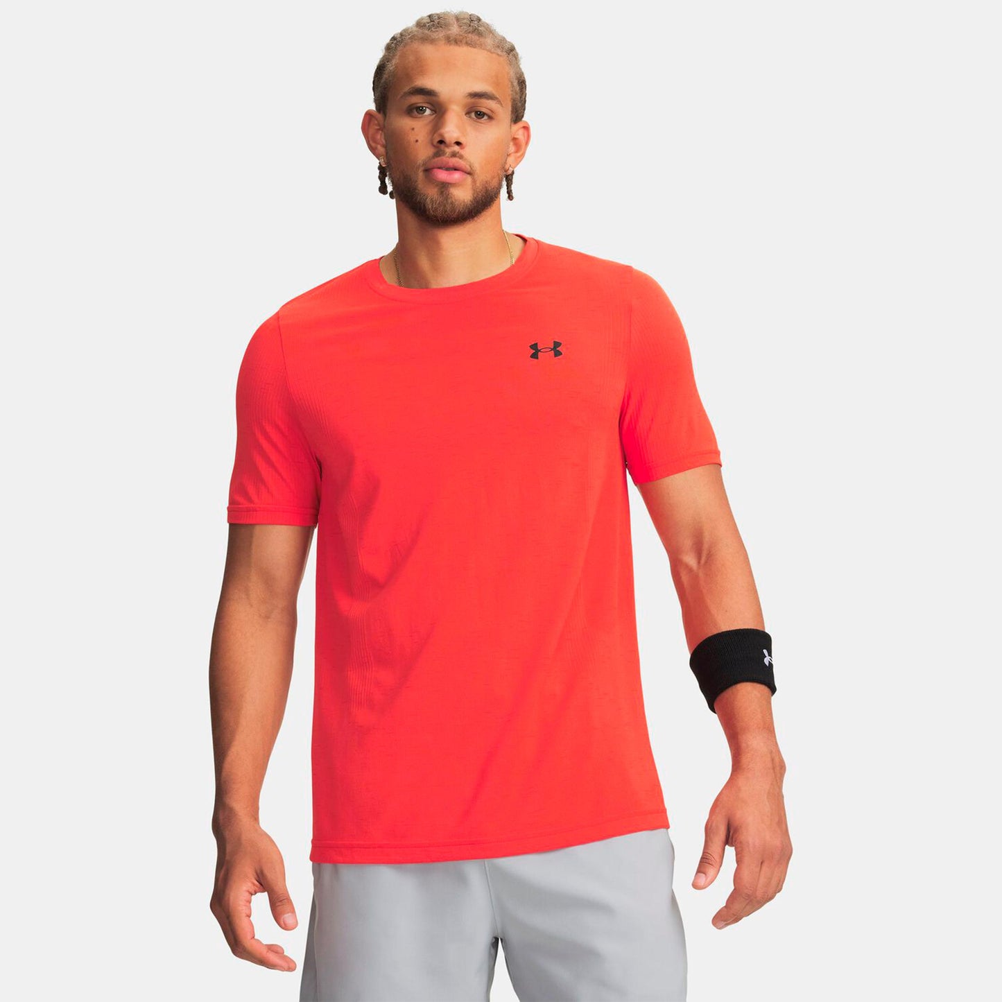 Under Armour Vanish Seamless T-Shirt Herren-rot, schwarz Under Armour Vanish Seamless T-Shirt Herren-rot, schwarz