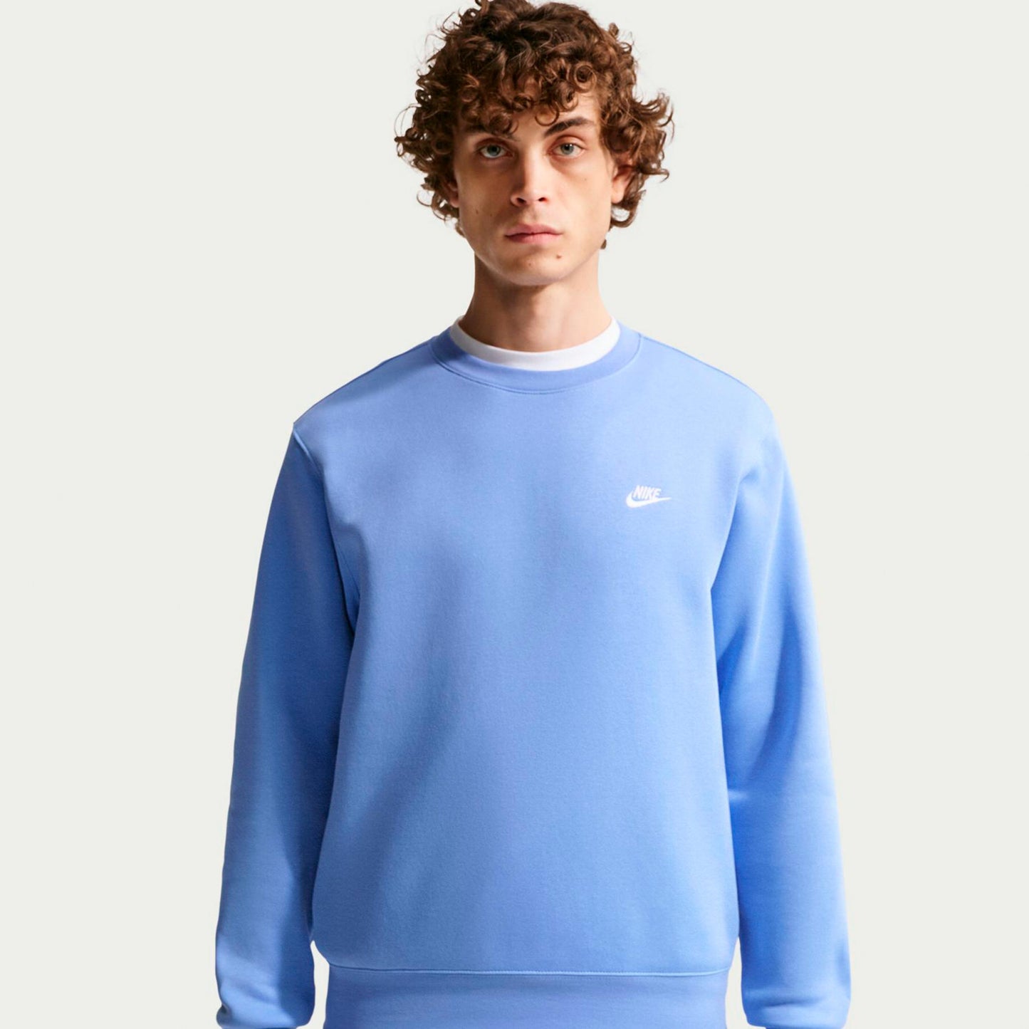 Nike Club Crew Sweatshirt Herren-hellblau Nike Club Crew Sweatshirt Herren-hellblau