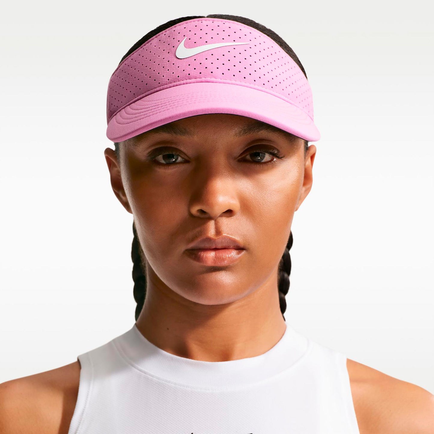 Nike Dri-Fit Visor Unisex-flieder, anthrazit Nike Dri-Fit Visor Unisex-flieder, anthrazit
