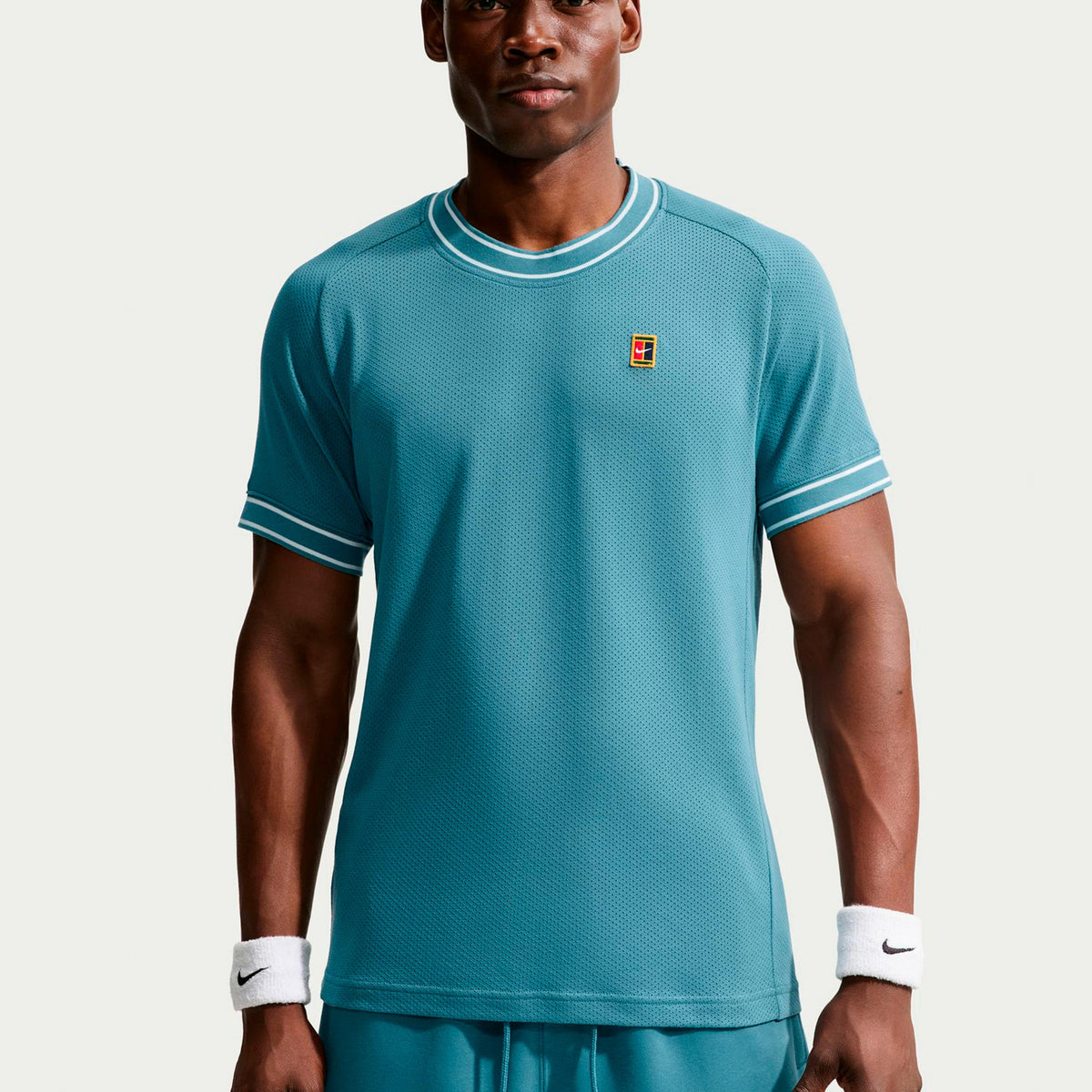 Nike Court Heritage T-Shirt Herren - petrol Nike Court Heritage T-Shirt Herren - petrol