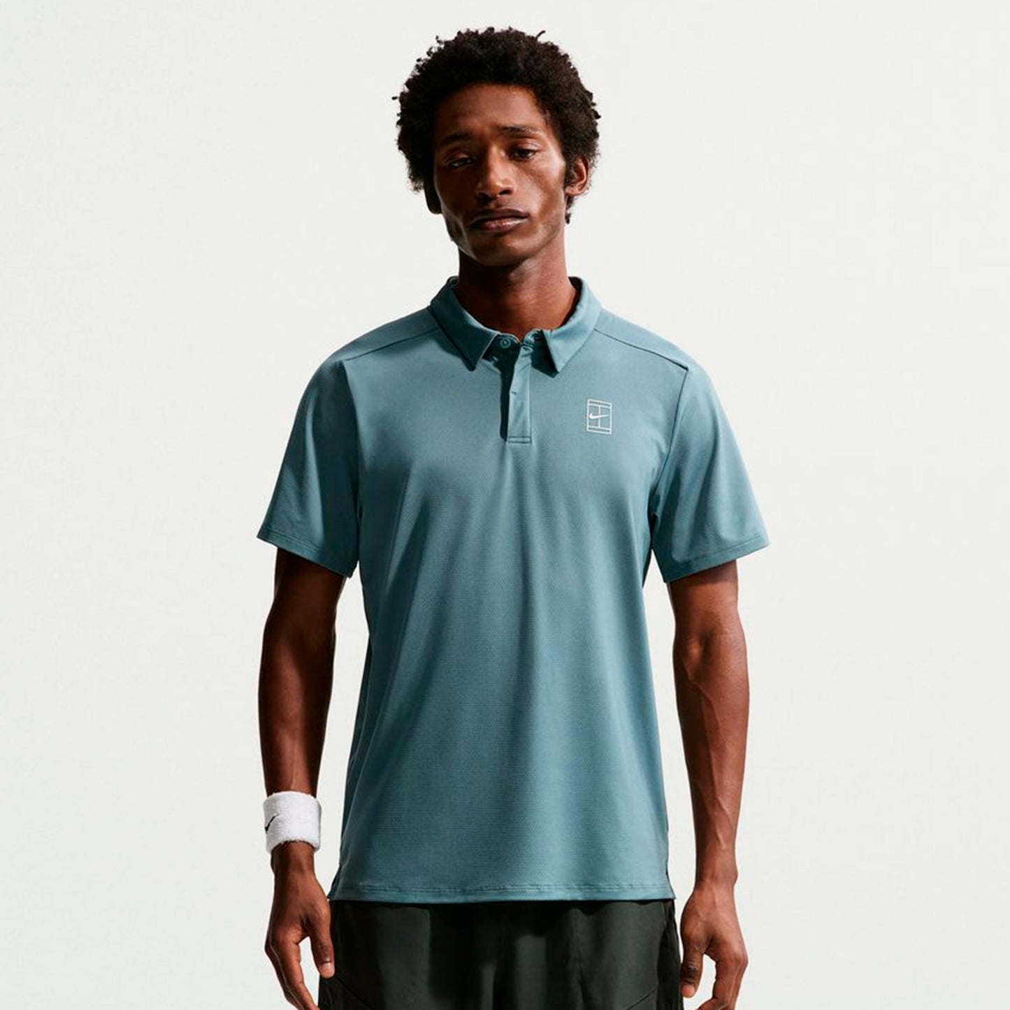 Nike Jannik Sinner Court Dri-FIT Advantage Polo Herren - blaugrau Nike Jannik Sinner Court Dri-FIT Advantage Polo Herren - blaugrau