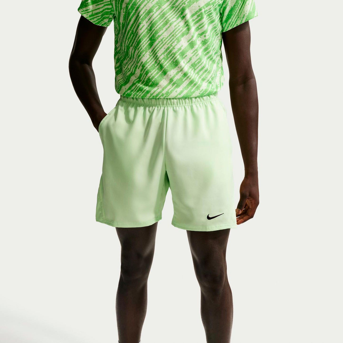Nike Court Victory Dri-Fit 7in Shorts Herren - limette Nike Court Victory Dri-Fit 7in Shorts Herren - limette