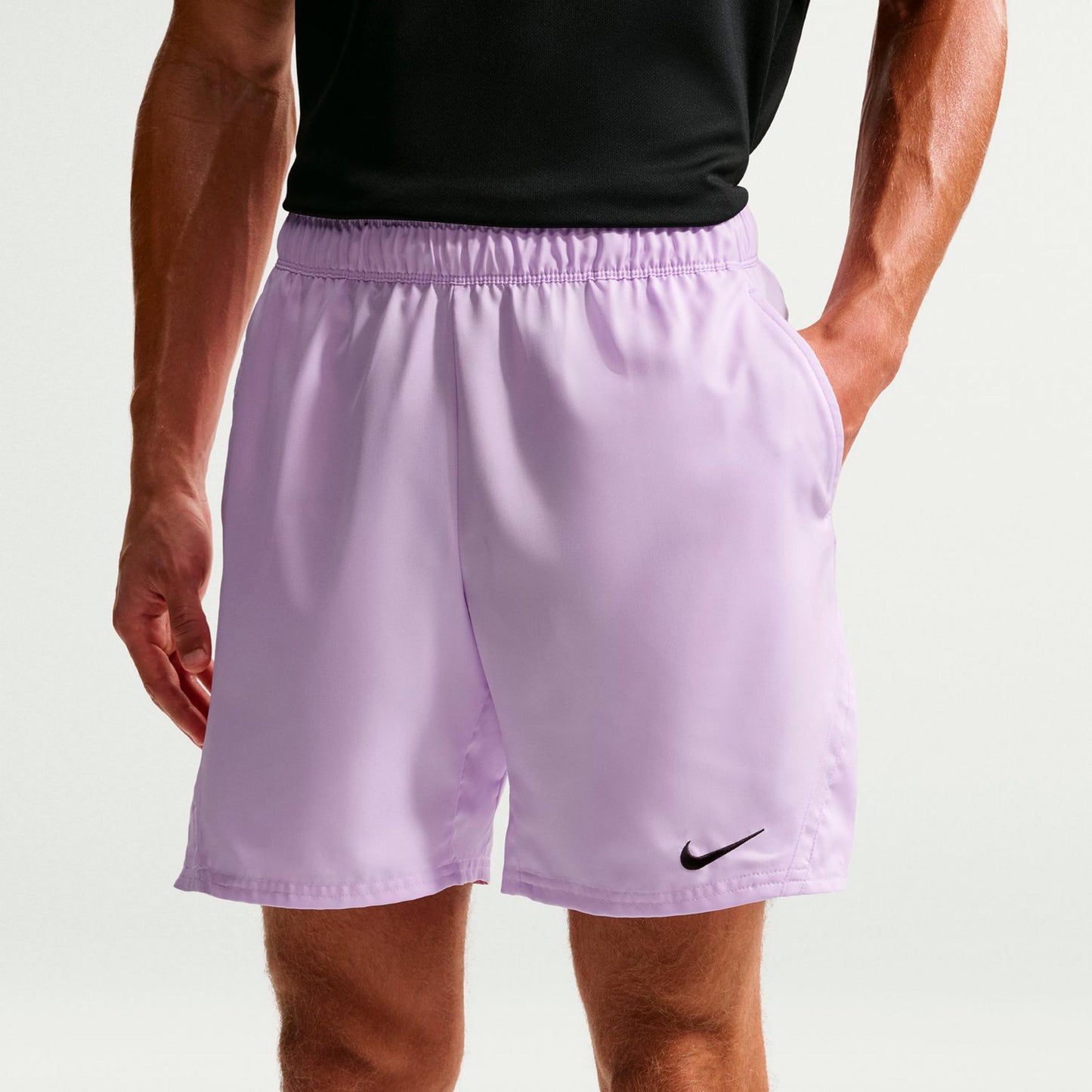Nike Court Victory Dri-Fit 7in Shorts Herren - flieder, schwarz Nike Court Victory Dri-Fit 7in Shorts Herren - flieder, schwarz