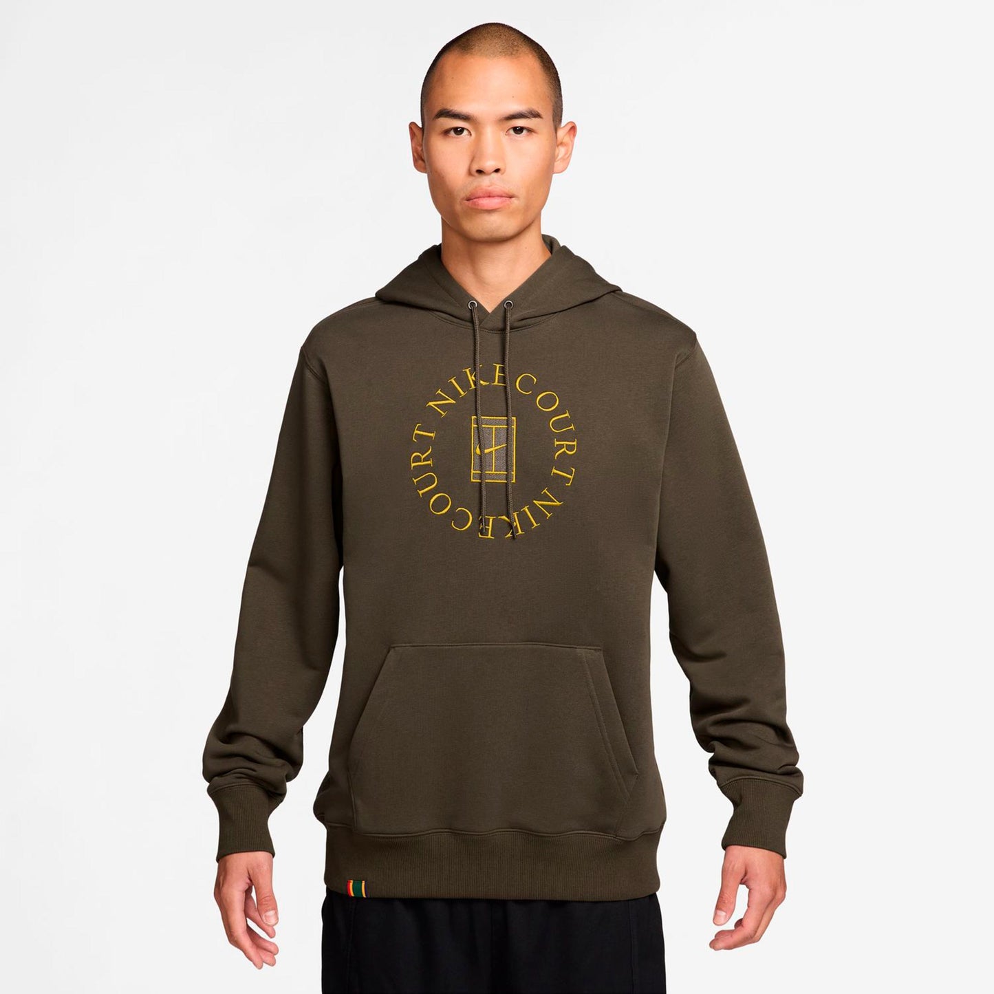 Nike Court Dri-Fit Heritage Hoody Herren-braun Nike Court Dri-Fit Heritage Hoody Herren-braun