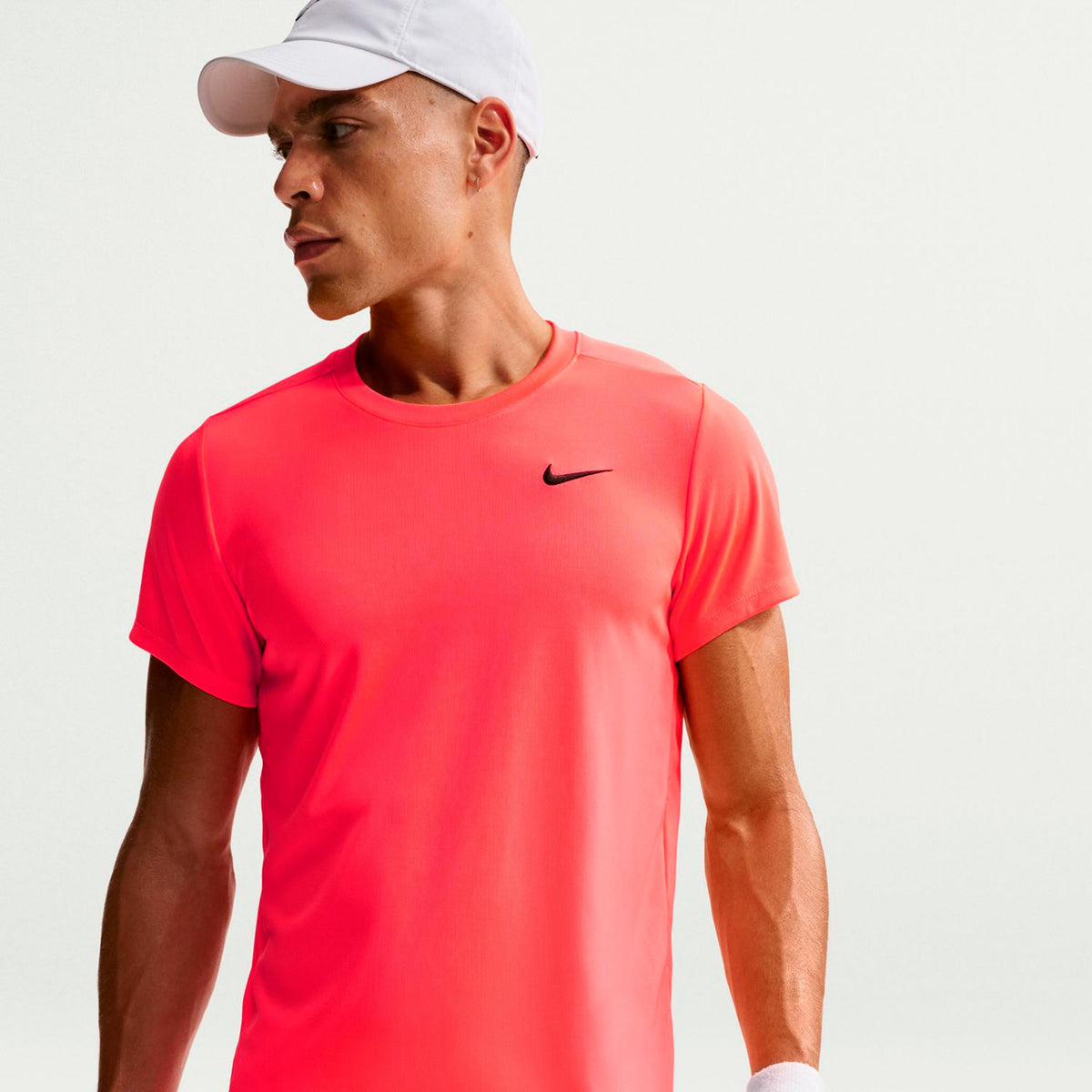 Nike Court Victory Dry T-Shirt Herren - koralle, schwarz Nike Court Victory Dry T-Shirt Herren - koralle, schwarz