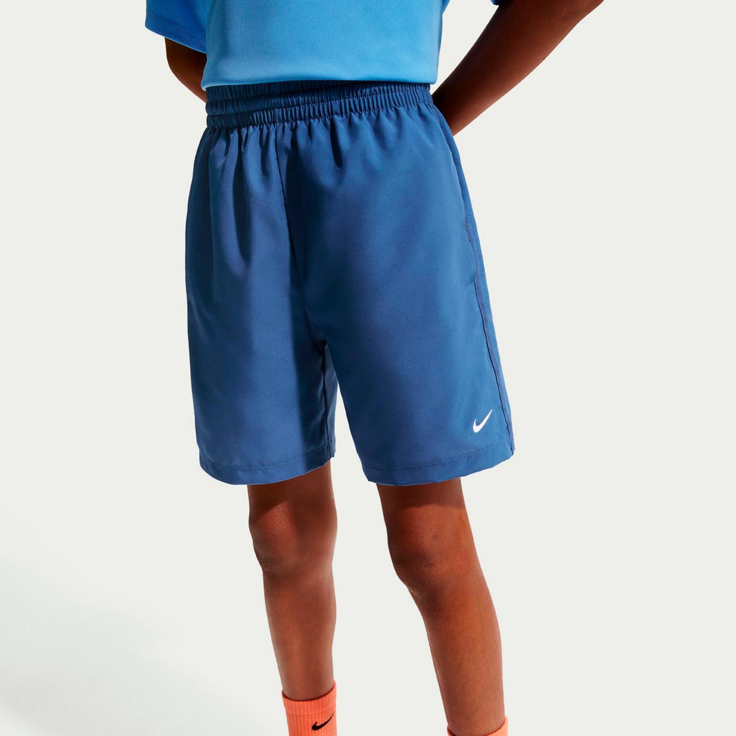 Nike Big Shorts Jungen-petrol, weiß Nike Big Shorts Jungen-petrol, weiß