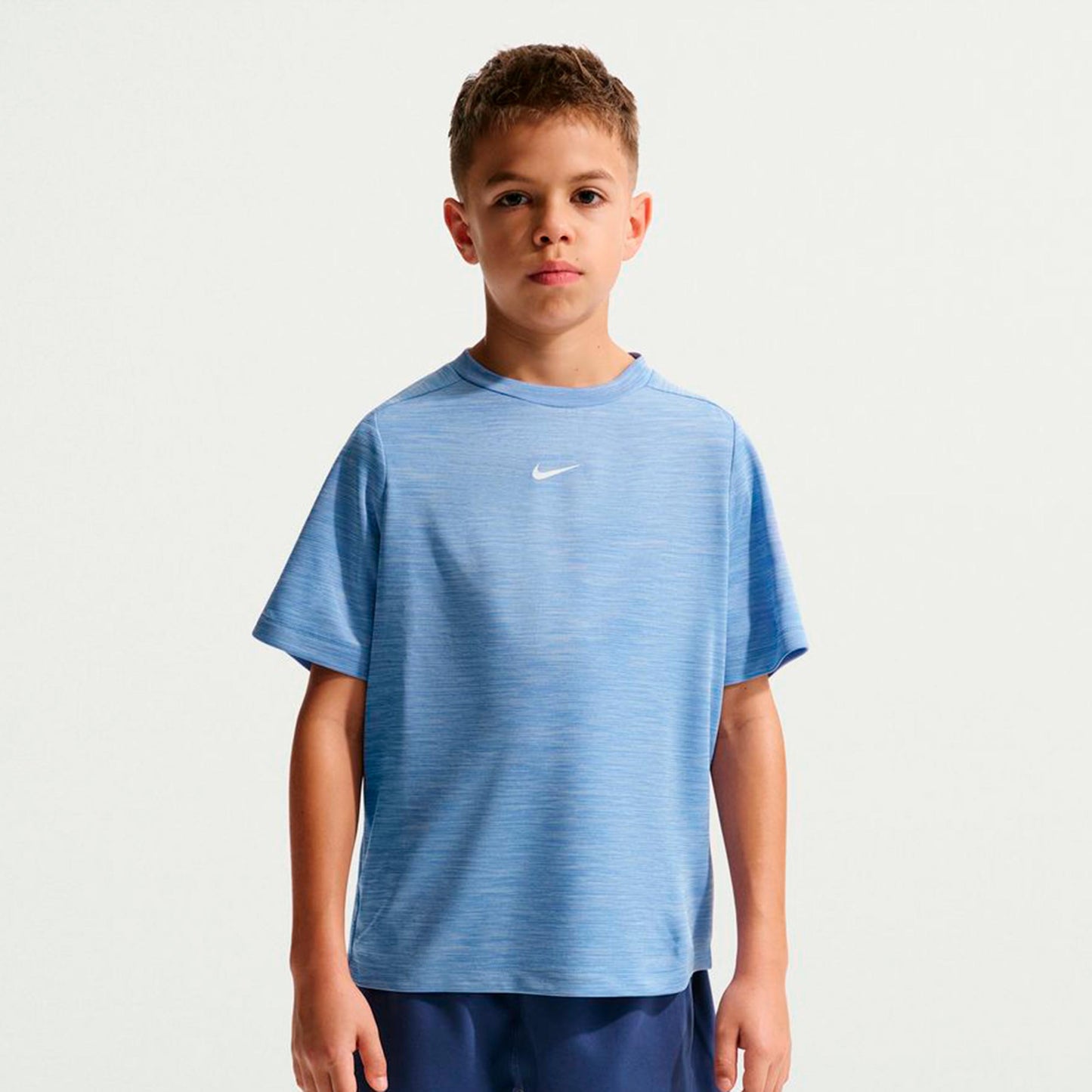 Nike Dri-FIT Multi Heather T-Shirt Kinder - blau, hellblau Nike Dri-FIT Multi Heather T-Shirt Kinder - blau, hellblau