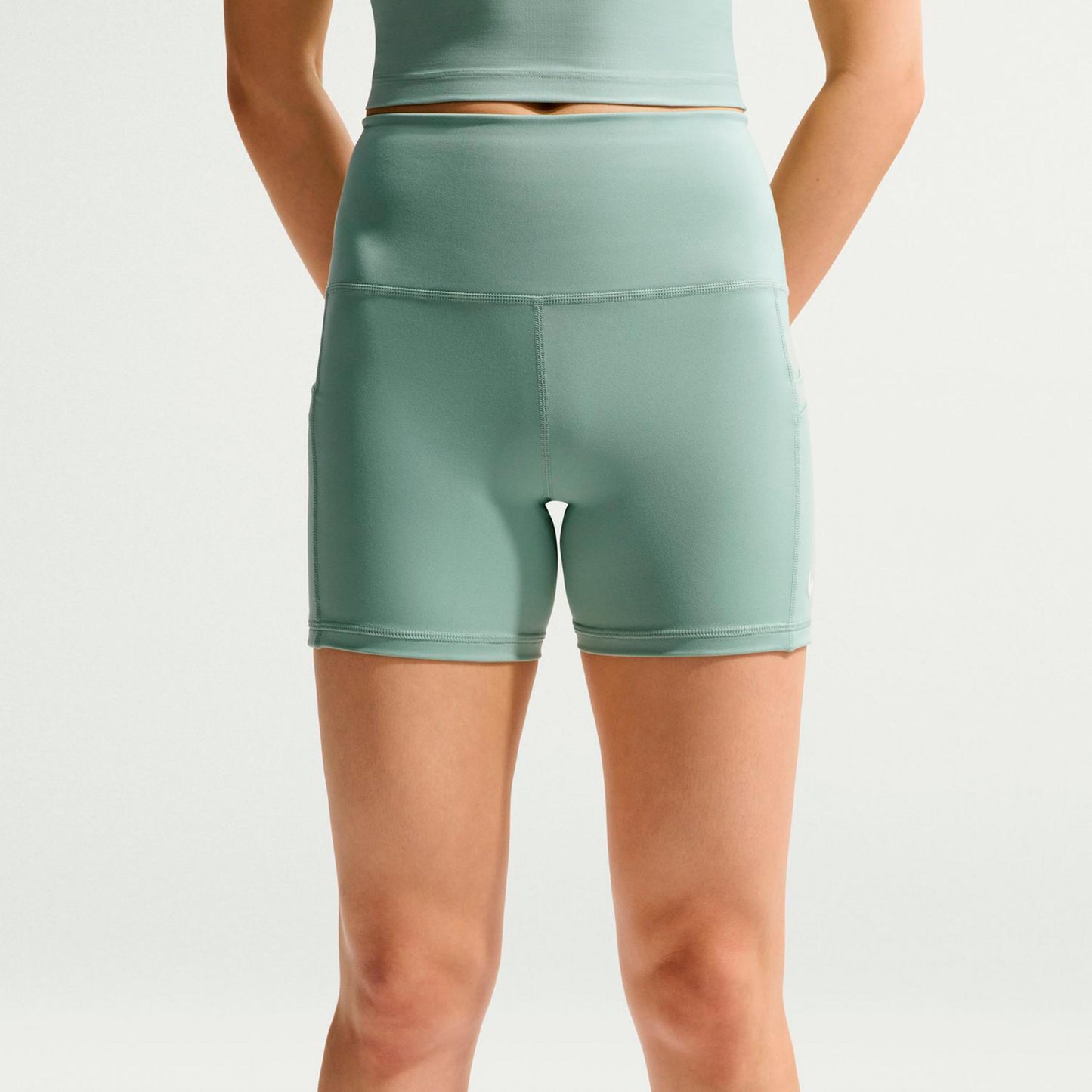 Nike Court Dri-Fit Ball Ballshorts Damen - graugrün, weiß Nike Court Dri-Fit Ball Ballshorts Damen - graugrün, weiß