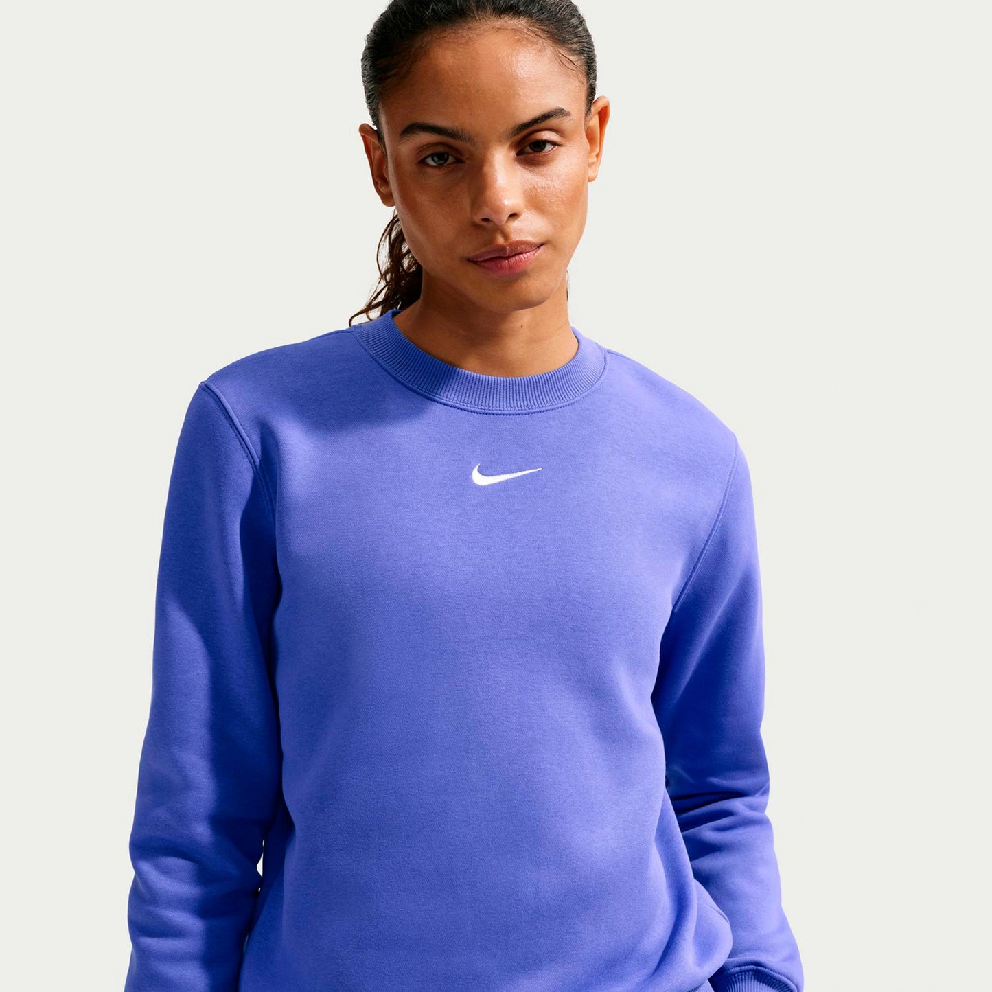 Nike Phoenix Fleece Crew Sweatshirt Damen-blau Nike Phoenix Fleece Crew Sweatshirt Damen-blau