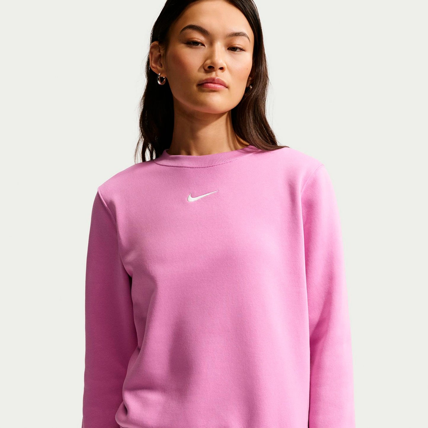 Nike Phoenix Fleece Crew Sweatshirt Damen-flieder Nike Phoenix Fleece Crew Sweatshirt Damen-flieder