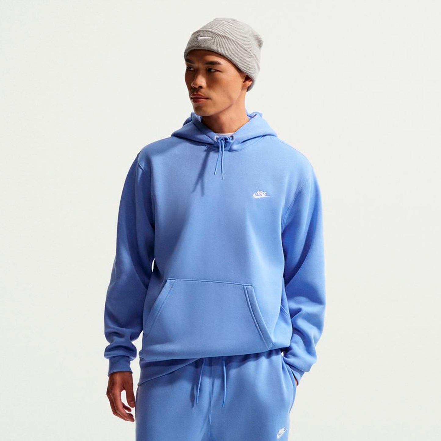 Nike Club Hoody Herren-hellblau Nike Club Hoody Herren-hellblau