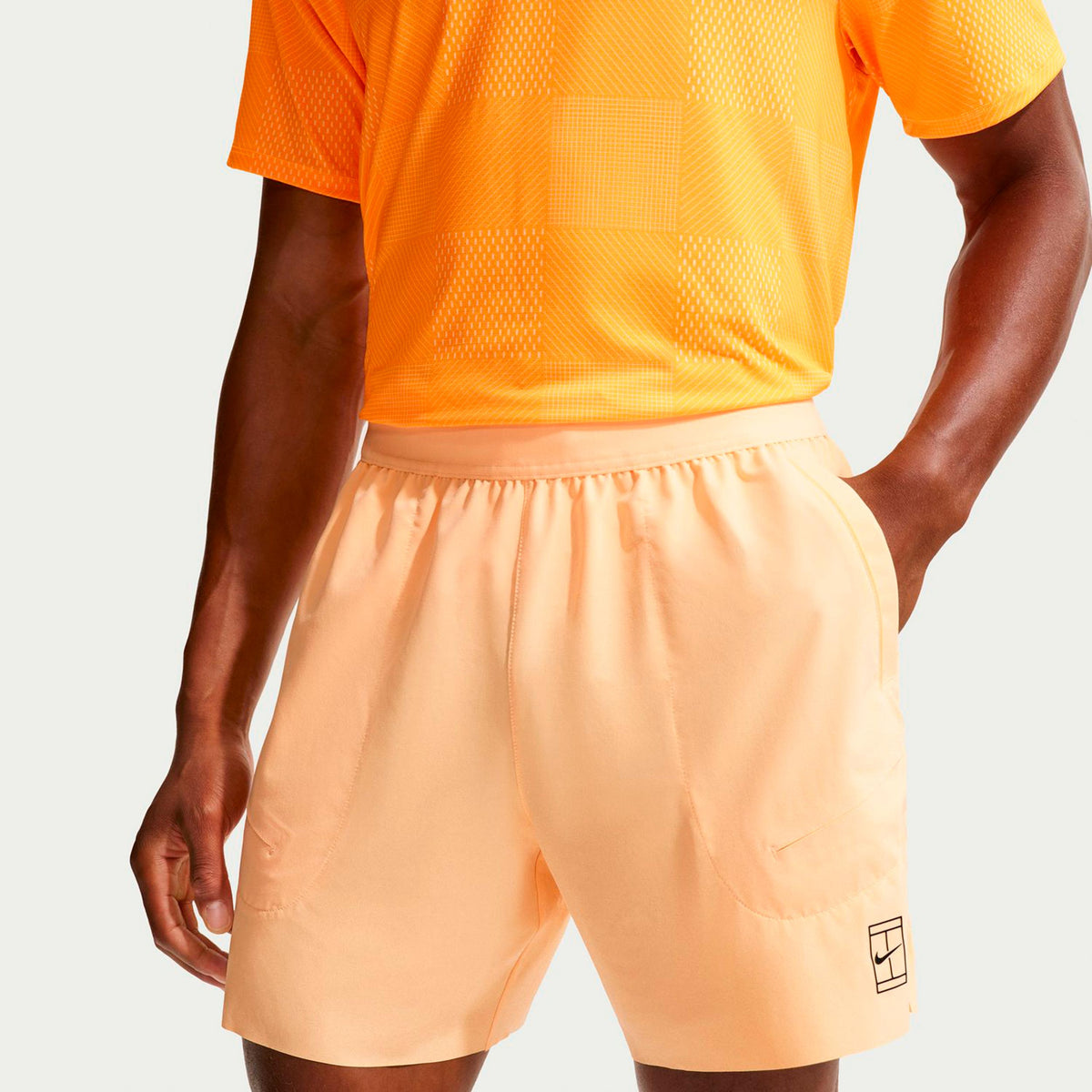 Nike Carlos Alcaraz Court Dri-FIT Advantage 6in Shorts Herren-gelb Nike Carlos Alcaraz Court Dri-FIT Advantage 6in Shorts Herren-gelb