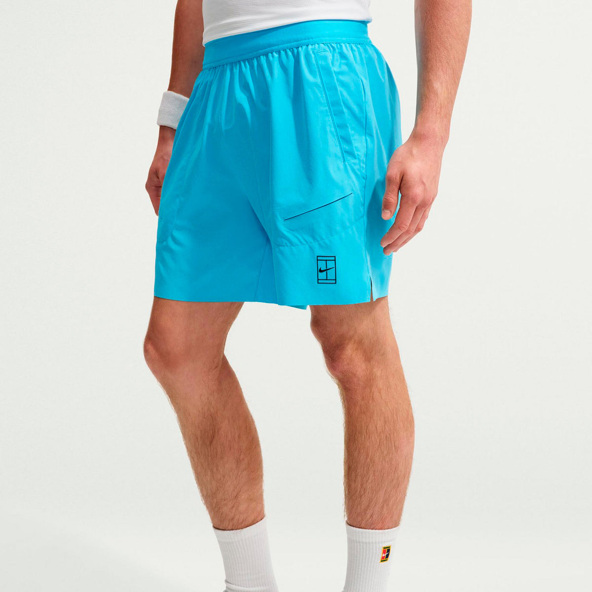 Nike Court Dri-FIT Advantage 6in Shorts Herren - hellblau Nike Court Dri-FIT Advantage 6in Shorts Herren - hellblau