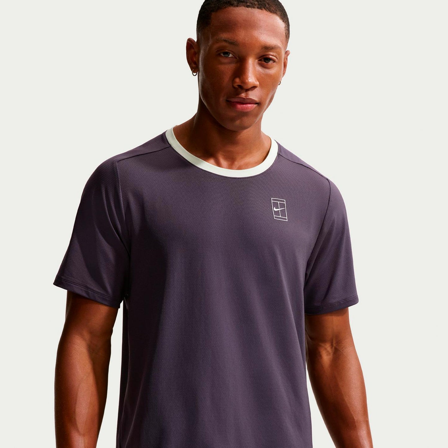 Nike Court Dri-FIT Advantage T-Shirt Herren-lila Nike Court Dri-FIT Advantage T-Shirt Herren-lila