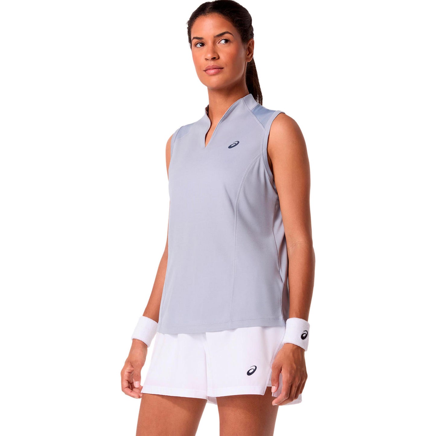 ASICS Court Tank-Top Damen-blaugrau ASICS Court Tank-Top Damen-blaugrau