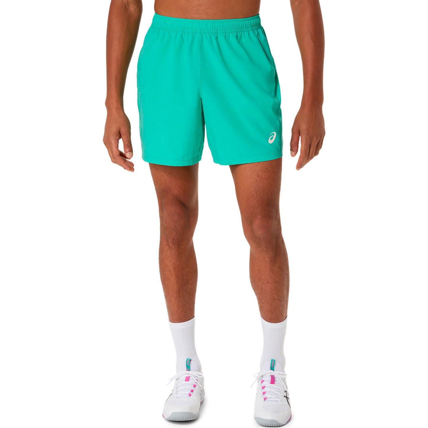 ASICS Court 7in Shorts Herren-grün ASICS Court 7in Shorts Herren-grün