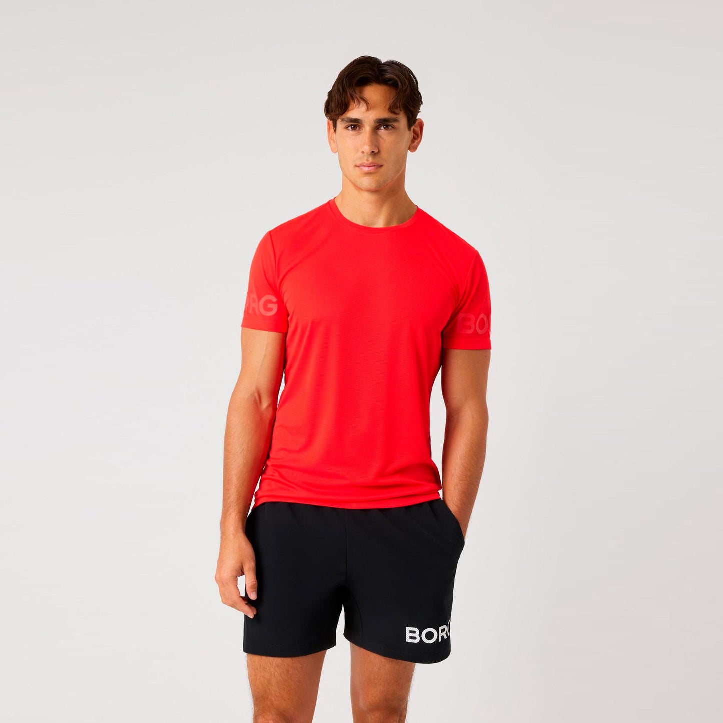 Björn Borg Light T-Shirt Herren - rot Björn Borg Light T-Shirt Herren - rot