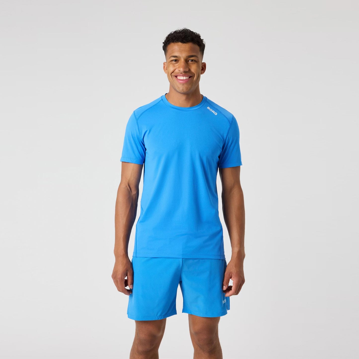 Björn Borg Borg Athletic T-Shirt Herren - kobaltblau Björn Borg Borg Athletic T-Shirt Herren - kobaltblau