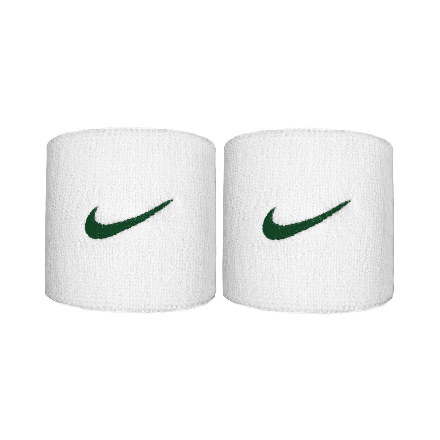 Nike Premier Schweißband 2er Pack kurz - weiß, dunkelgrün Nike Premier Schweißband 2er Pack kurz - weiß, dunkelgrün