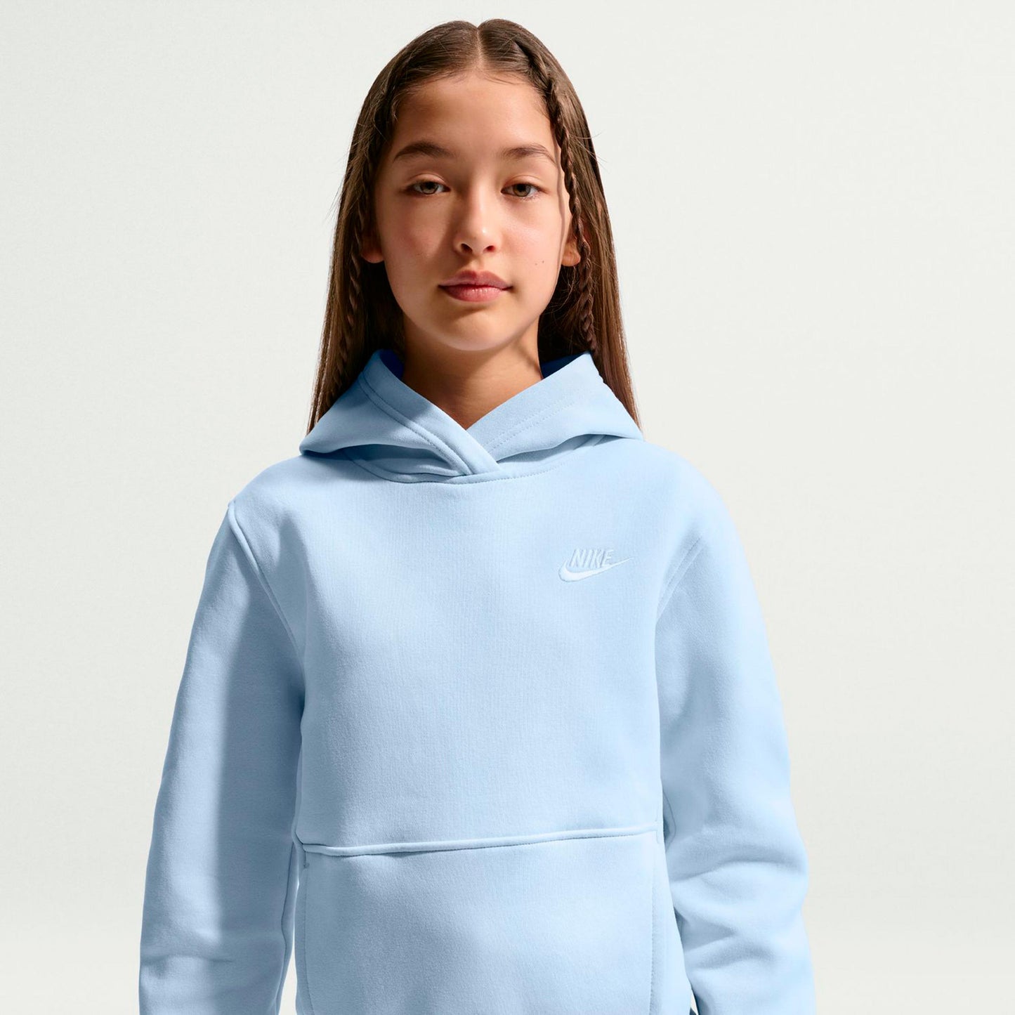 Nike Club Fleece Hoody Kinder - hellblau Nike Club Fleece Hoody Kinder - hellblau