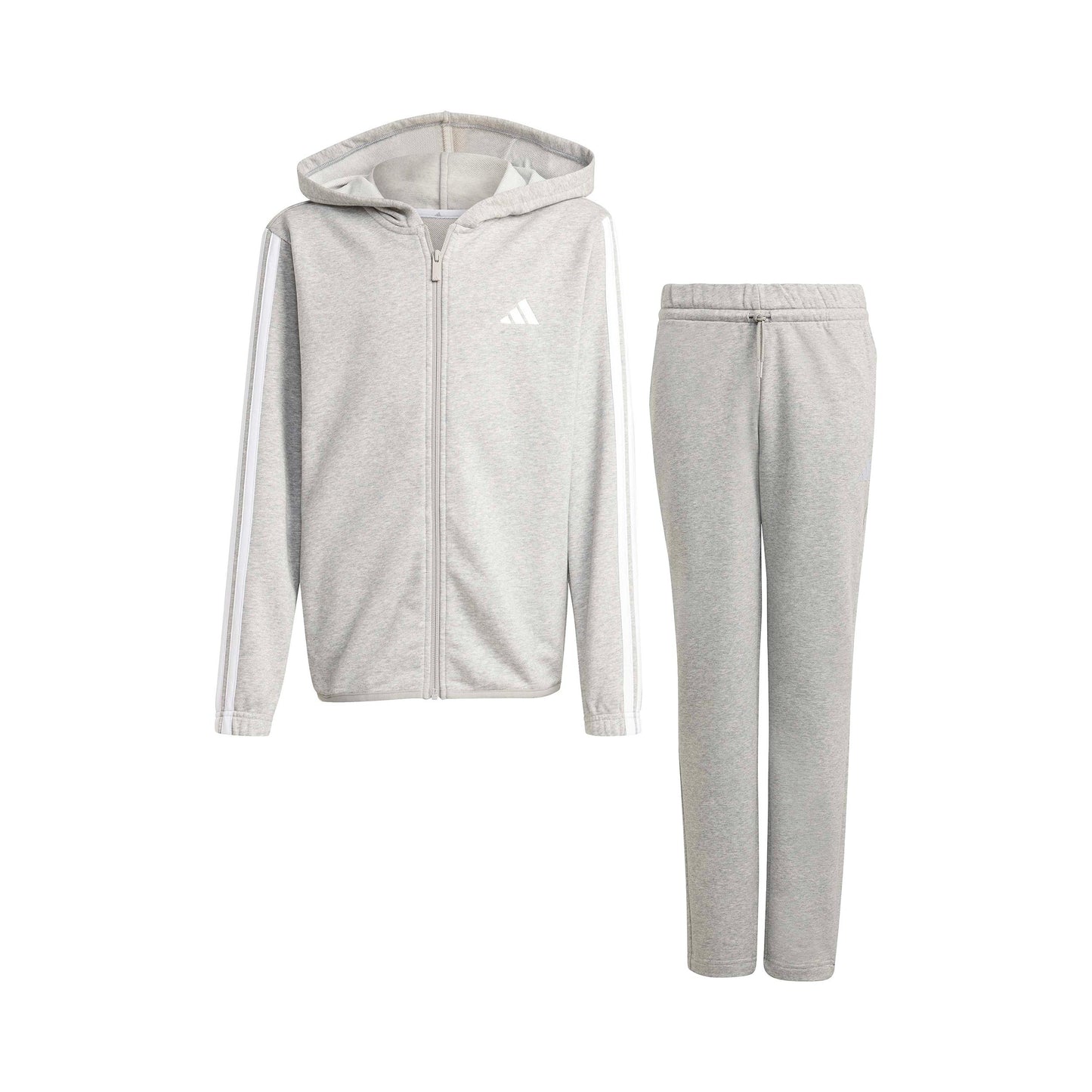 adidas Essentials Trainingsanzug Kinder - grau, weiß adidas Essentials Trainingsanzug Kinder - grau, weiß