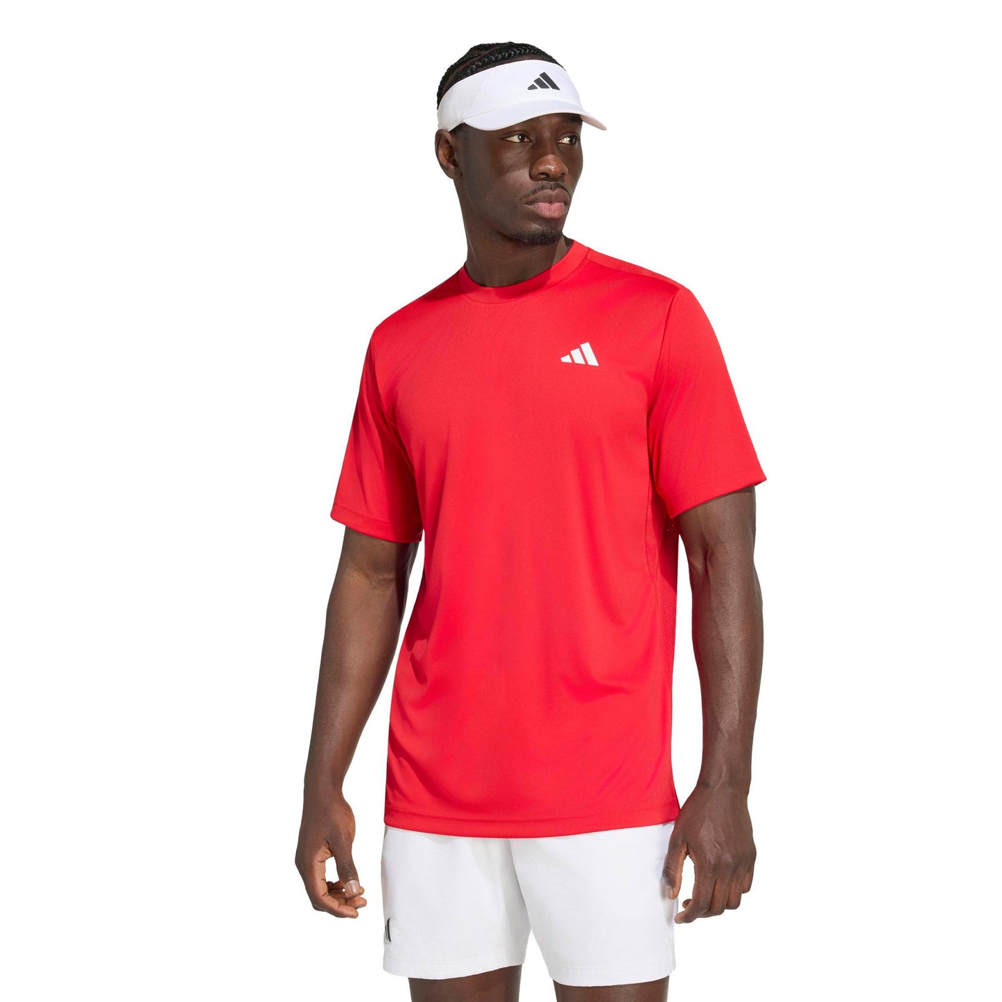 adidas Club T-Shirt Herren - rot, weiß adidas Club T-Shirt Herren - rot, weiß
