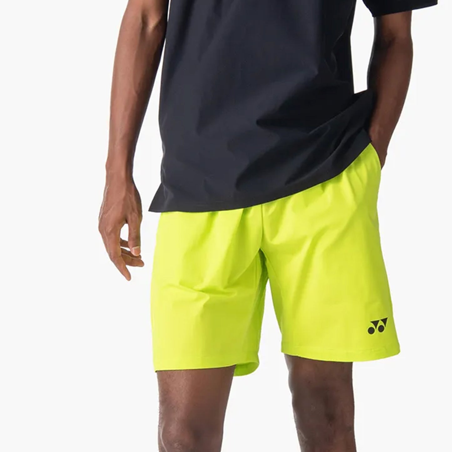 Yonex Knit Shorts Herren - limette Yonex Knit Shorts Herren - limette