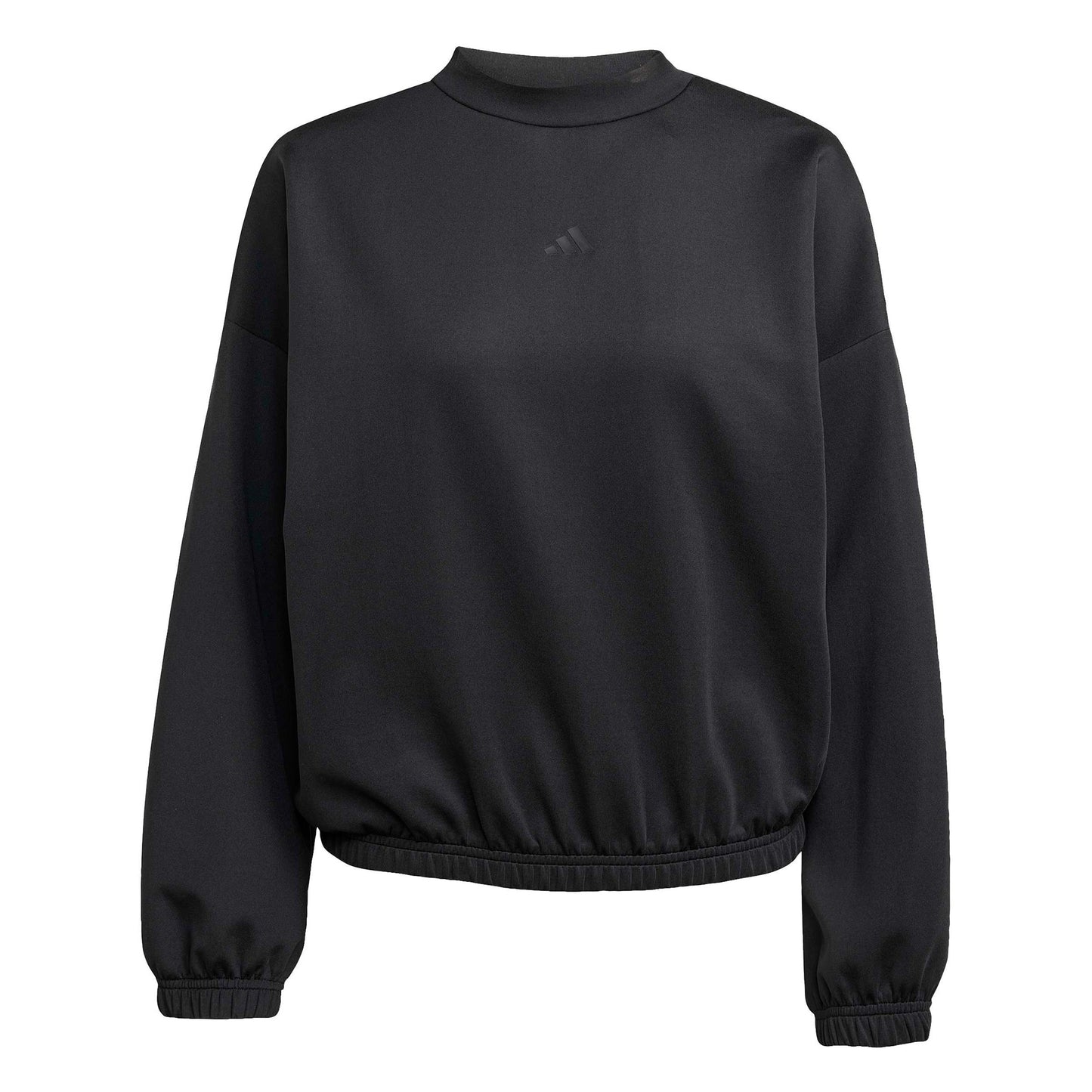 adidas Motion Essentials Cover Sweatshirt Damen-schwarz adidas Motion Essentials Cover Sweatshirt Damen-schwarz