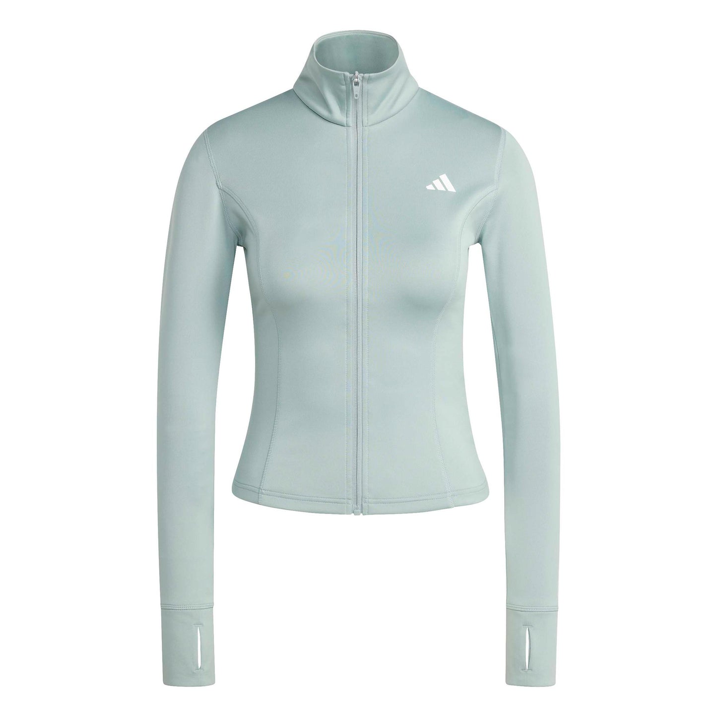 adidas Optime Essentials Trainingsjacke Damen-salbei adidas Optime Essentials Trainingsjacke Damen-salbei